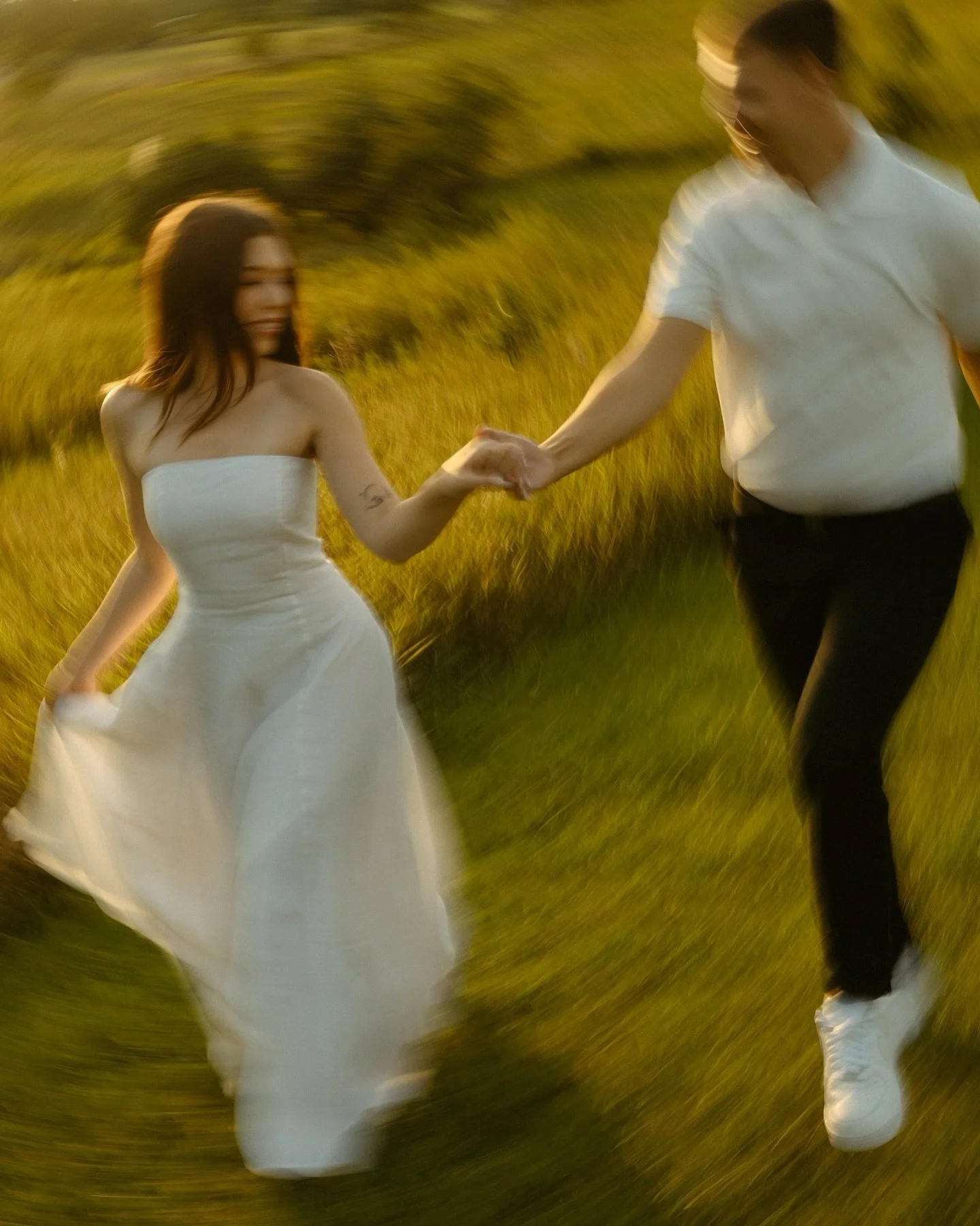 a perfect evening spent yapping &amp; frolicking with katie and nick 💛✨🌙