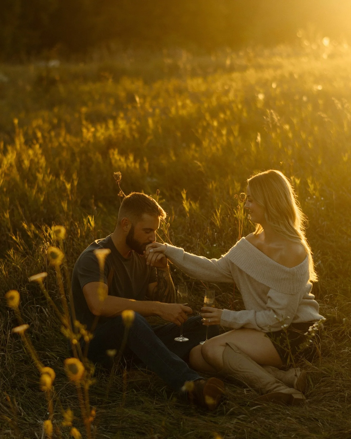 kayla &amp; nick 🤍☀️🥂🌿