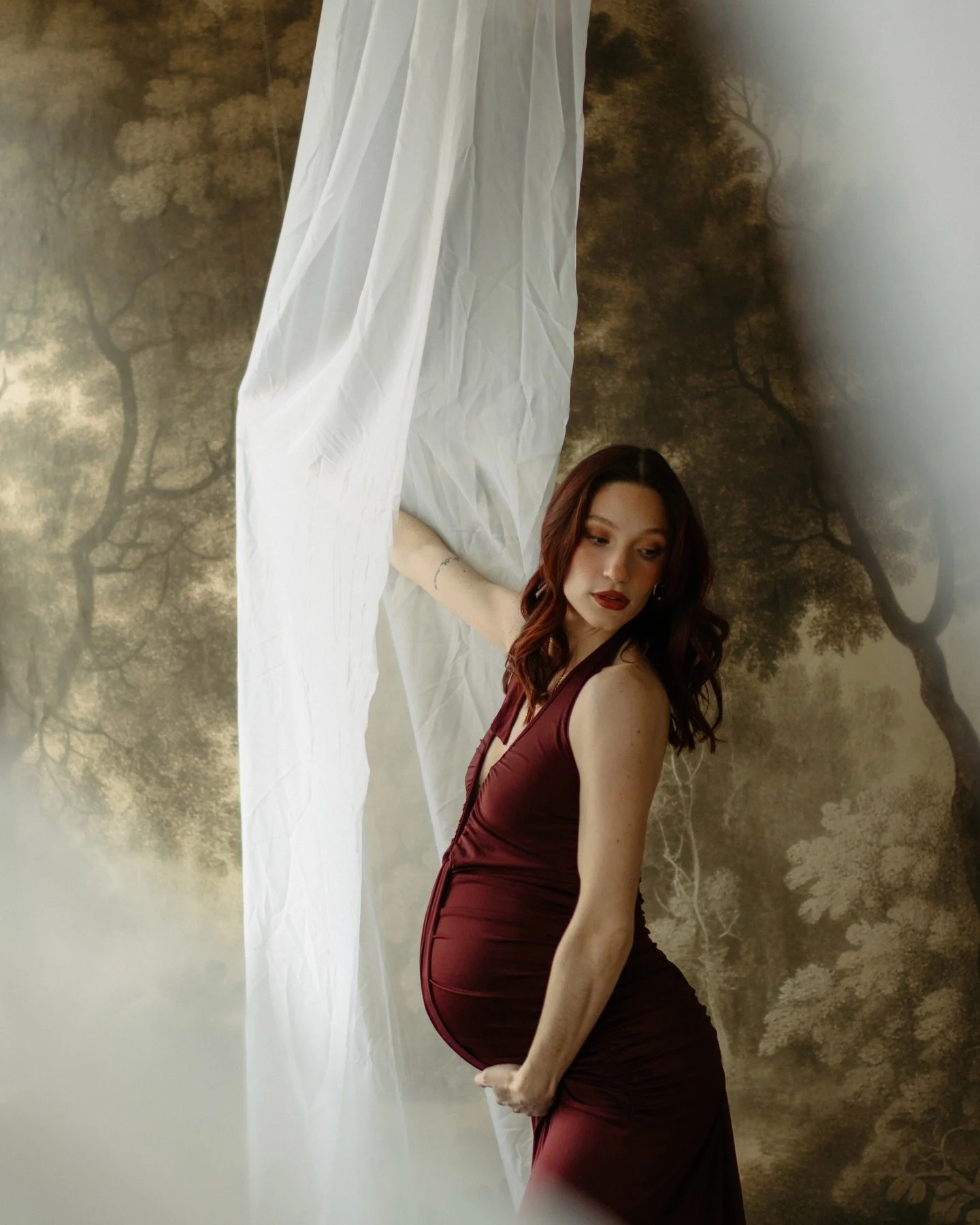 McKayla&rsquo;s Jean-Honor&eacute; Fragonard inspired motherhood session 🖼️✨🥀🕯️