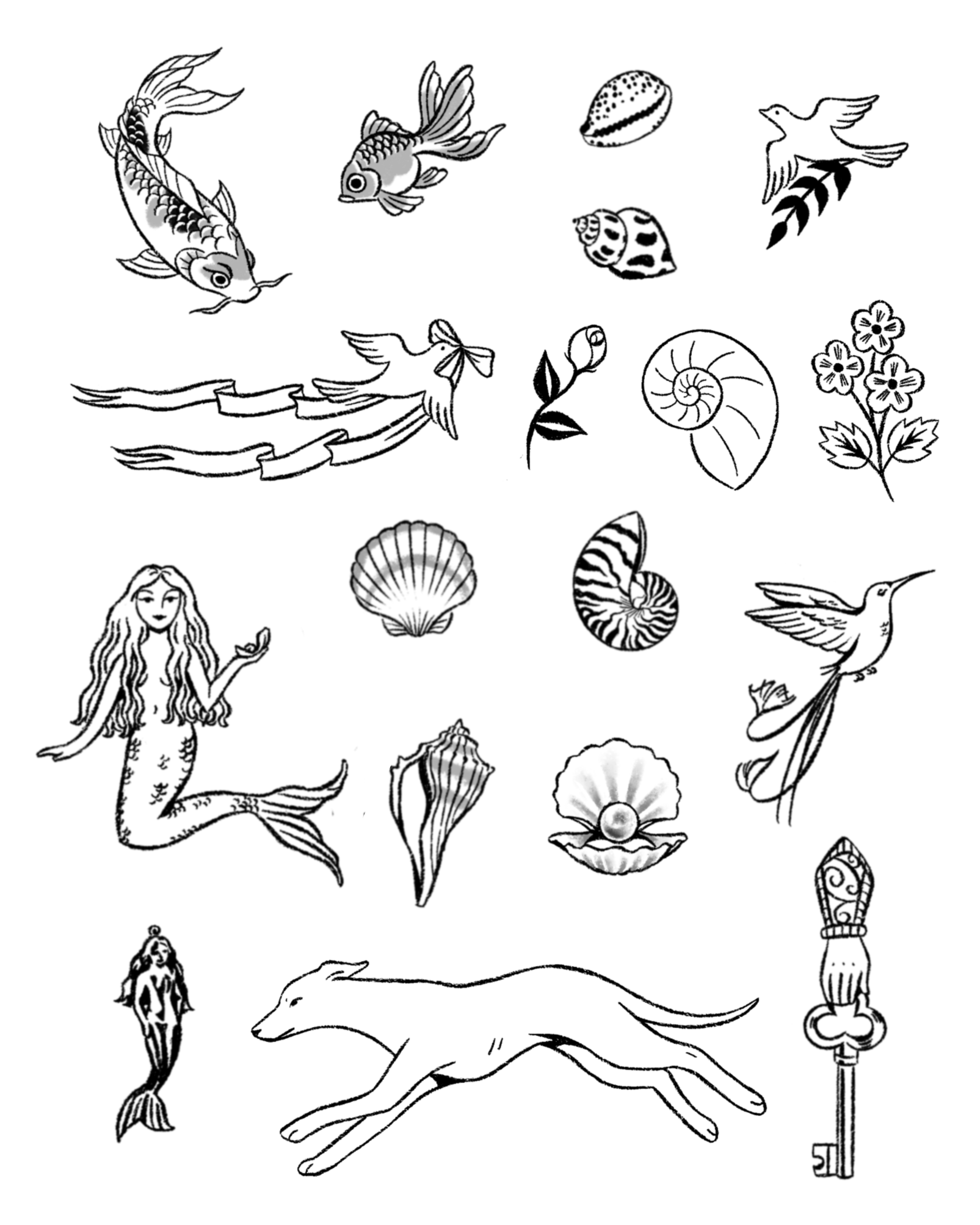 Various flash designs