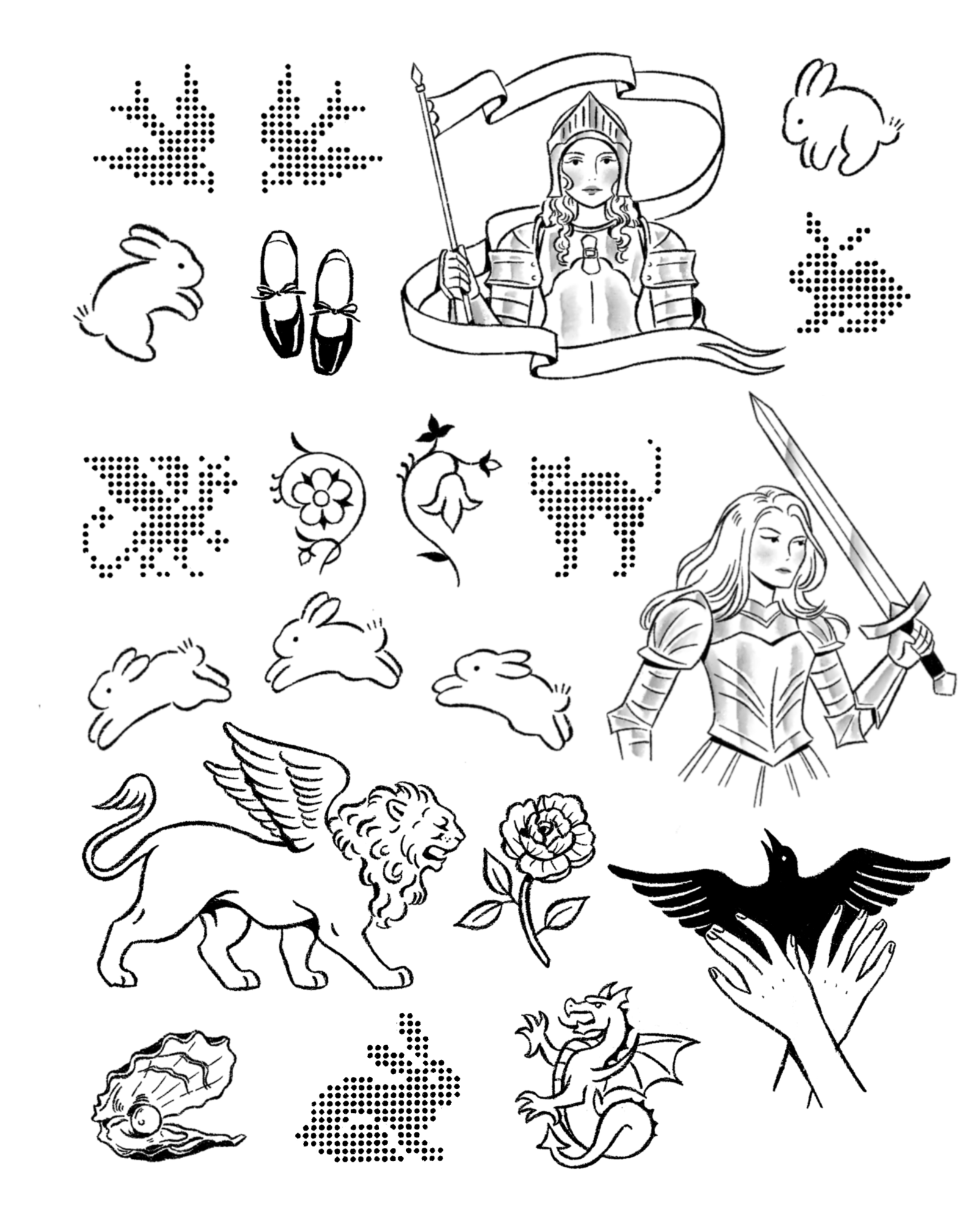 Various flash designs