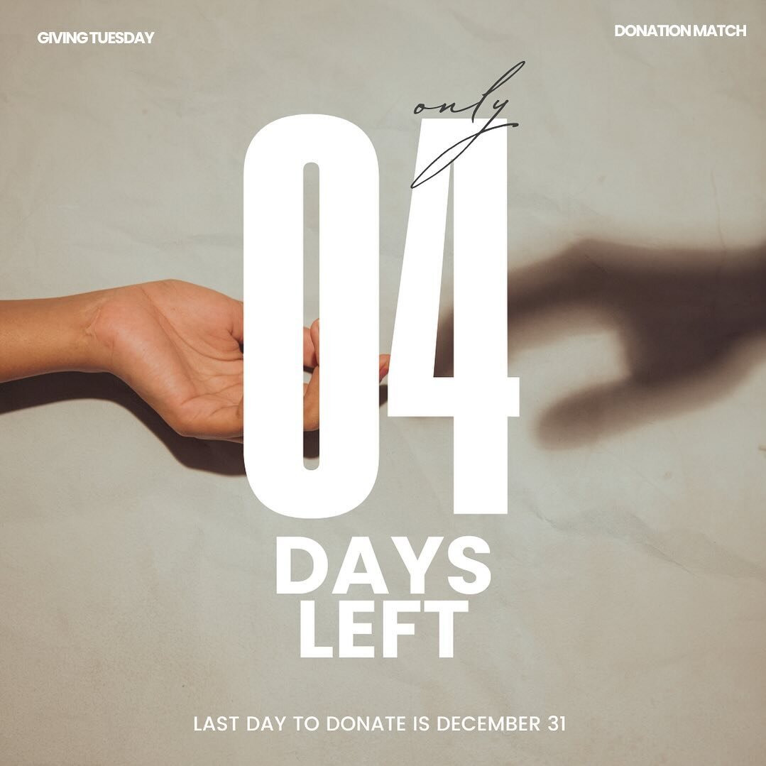 FOUR DAYS left in our Giving Tuesday campaign!! For the third year, we are matching donations up to $5,000 for AFSP&rsquo;s Circle of Hope. This ends on December 31st.

&ldquo;Circle of Hope is a passionate group of individuals dedicated to funding e