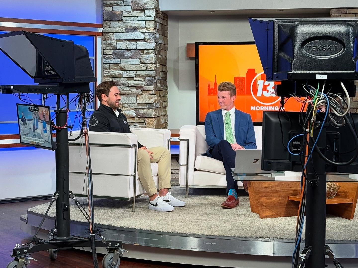 📢 Big shout out to @wzzm13 for hosting us this morning to share the story about our foundation as well as the upcoming annual Windy Willow Classic. Link in bio for both the interview and outing registration!