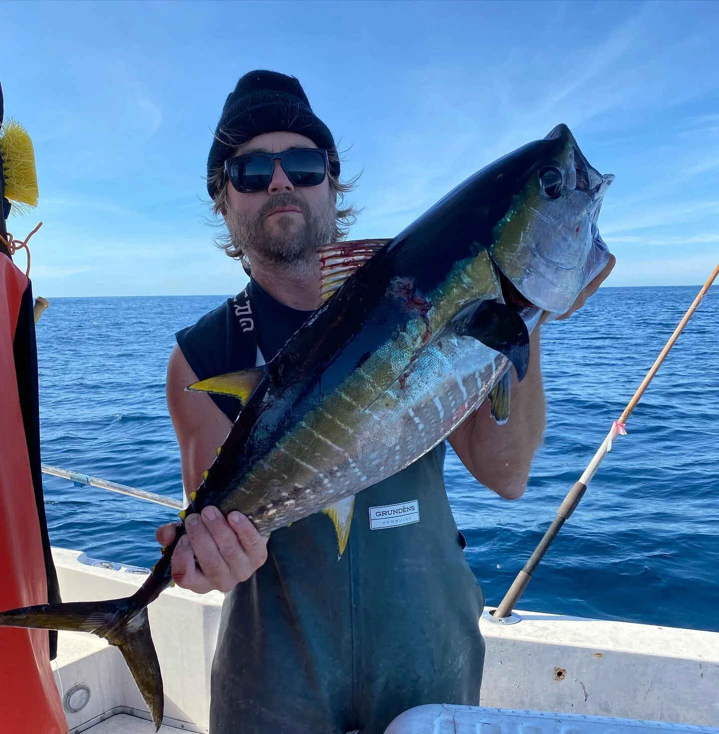 Flashback to fall when tuna came to say hi on the rock cod grounds #commercialfishing #tuna #paramountlovesyou