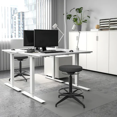 SKARSTA SIT/STAND DESK, £195, IKEA