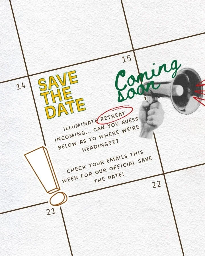 psssst. illuminate creator retreat incoming!! 
Can you guess where we're going below? SWIPE for a little hint. 🔎

#influencerevents #illuminateIRL