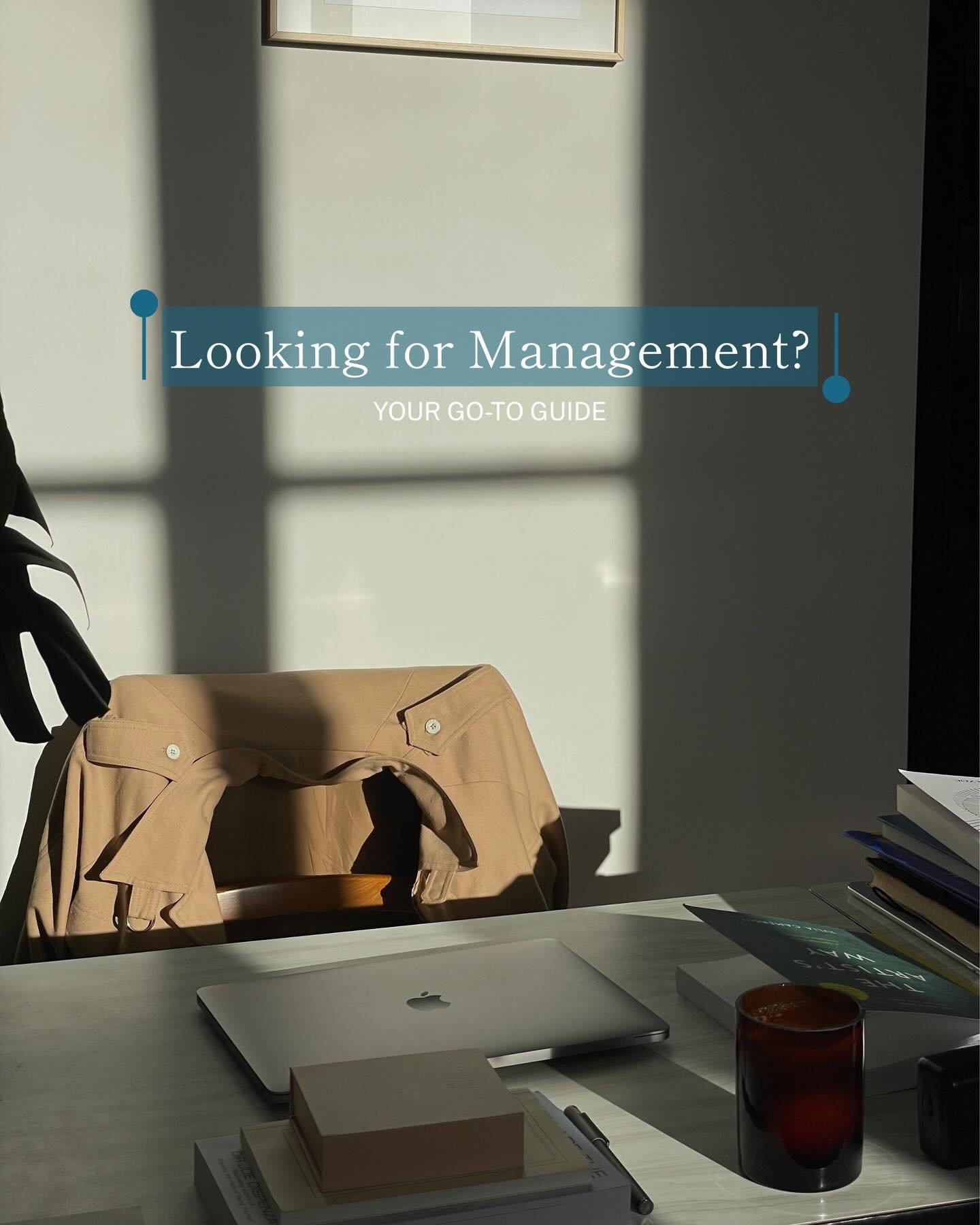 Looking for representation? 

If the following applies to you, you might be ready for exclusive management&hellip; 
&rarr; You are overwhelmed by the number of brand inquiries you receive and the negotiating, contracting, execution and invoicing is t