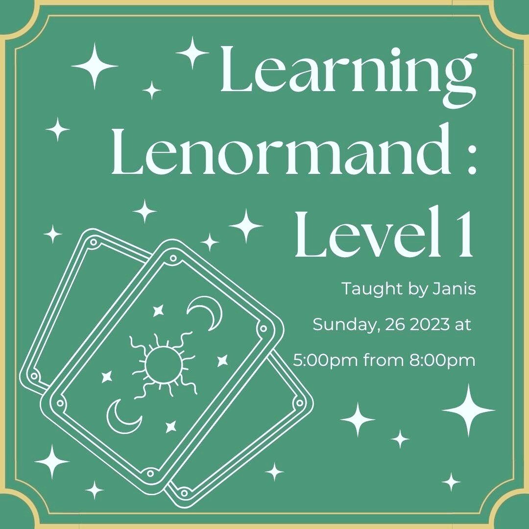 * lenormand *
THIS SUNDAY, 2/26 5-8pm I LOVE TEACHING THIS CLASS! @downtowntarotcompany, Rochester, MI Book now online , over the phone 248-977-7227 or in store!
During this fun and interactive workshop taught by Janis Garan, you will learn: the hist