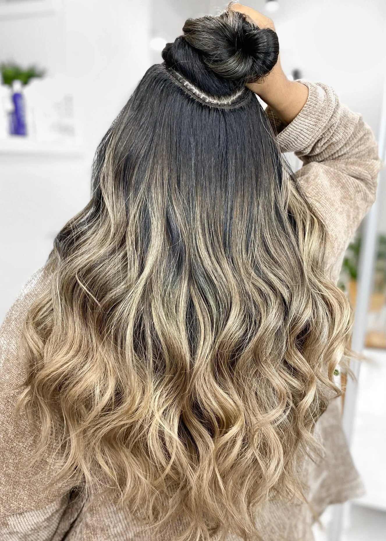 Curly Hair Best Hair Extensions Newcastle Permanent Hair Best Hair