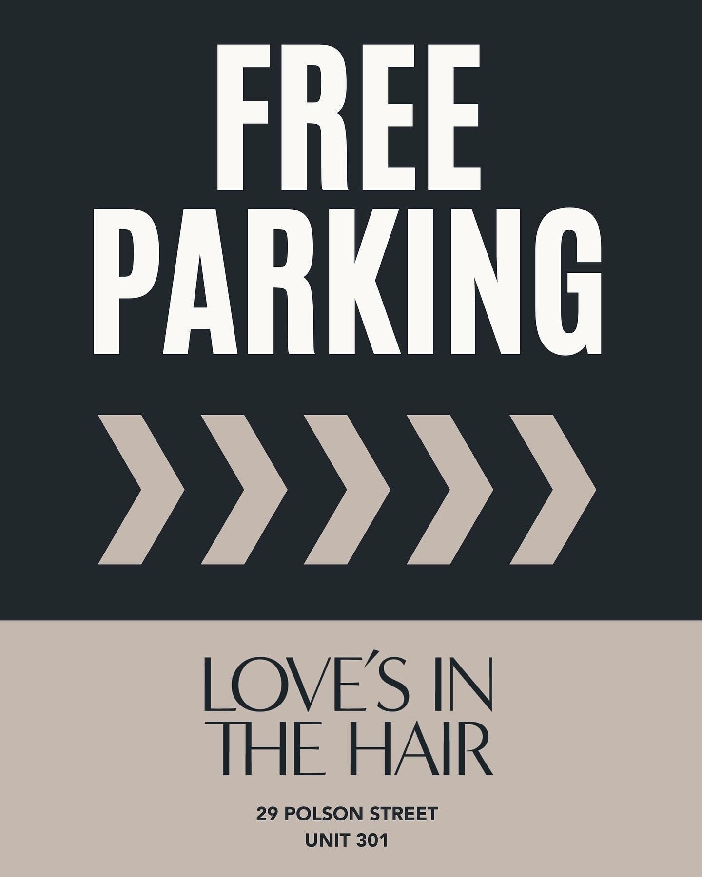 Haven&rsquo;t seen us in a while? Our NEW salon offers plenty of FREE PARKING!

Where are we? We are located just south of Distillery District at Polson Pier (attached to @rebeltoronto and @cabanapoolbar). 

We are conveniently located where the DVP 