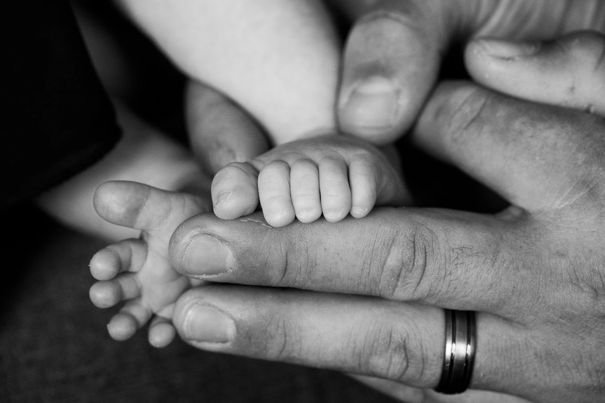Snuggle Pix Photography | A Newborn baby's tiny feet photographed at home | Noosa | Brisbane | Sunshine Coast.jpg