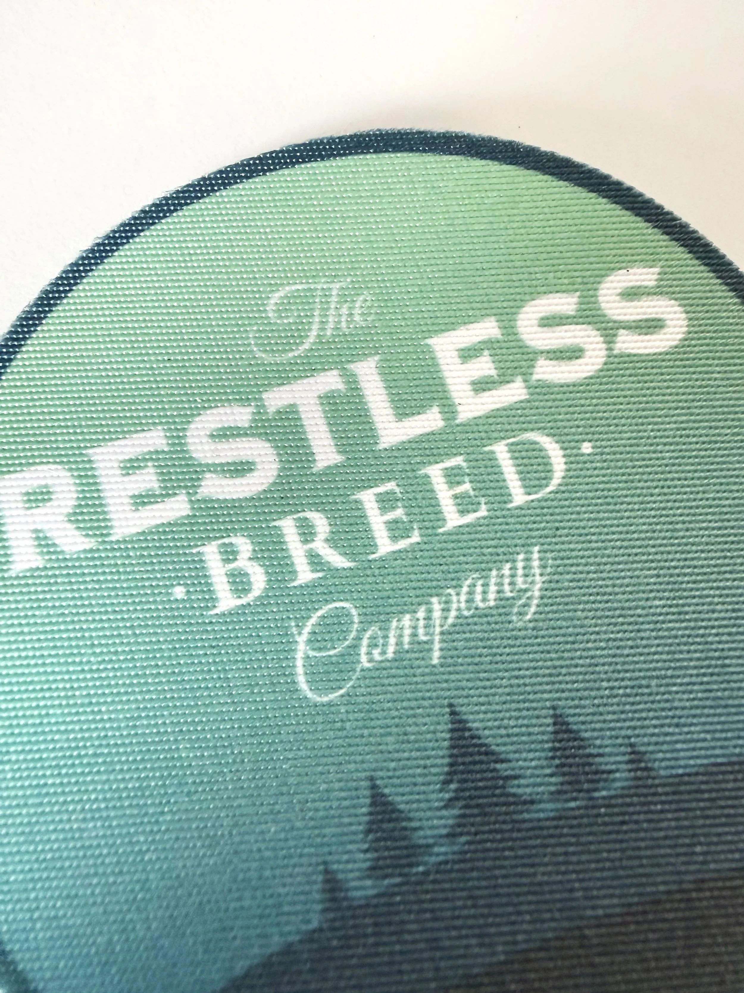 the restless breed logo sticker