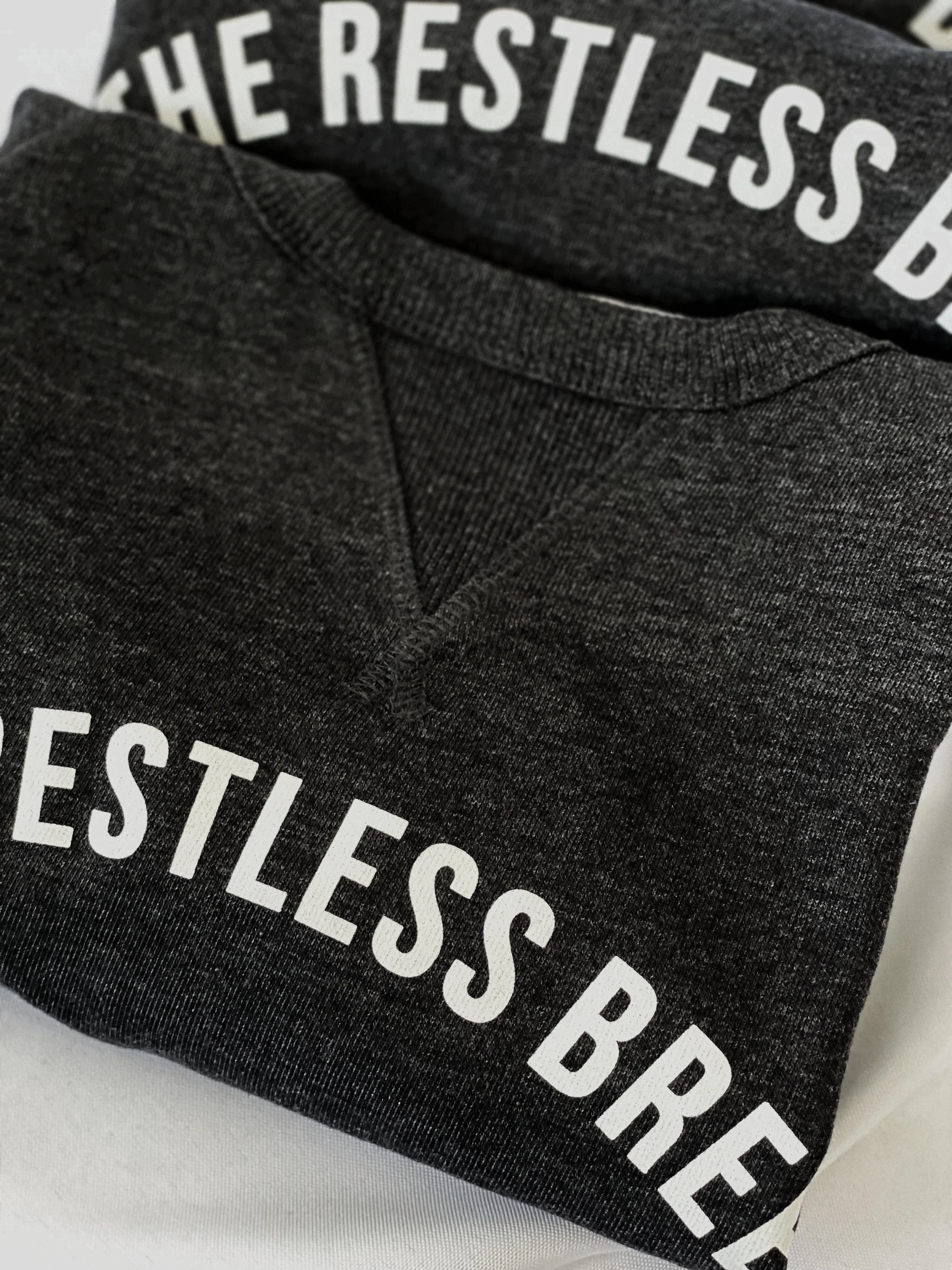 charcoal crew neck sweatshirt