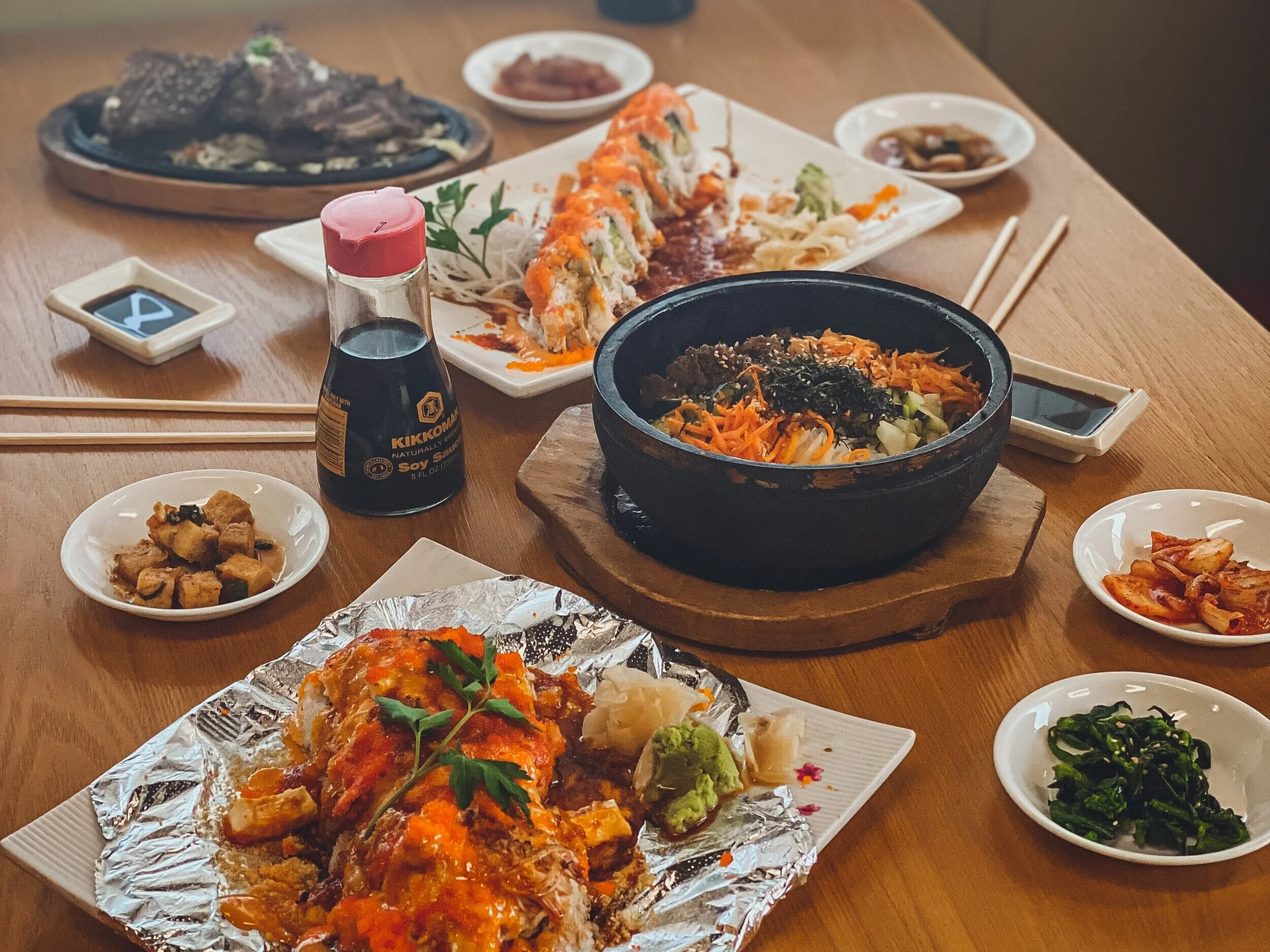 Sushi and Korean BBQ Restaurant in Fayetteville Arkansas KJ Sushi and Korean BBQ