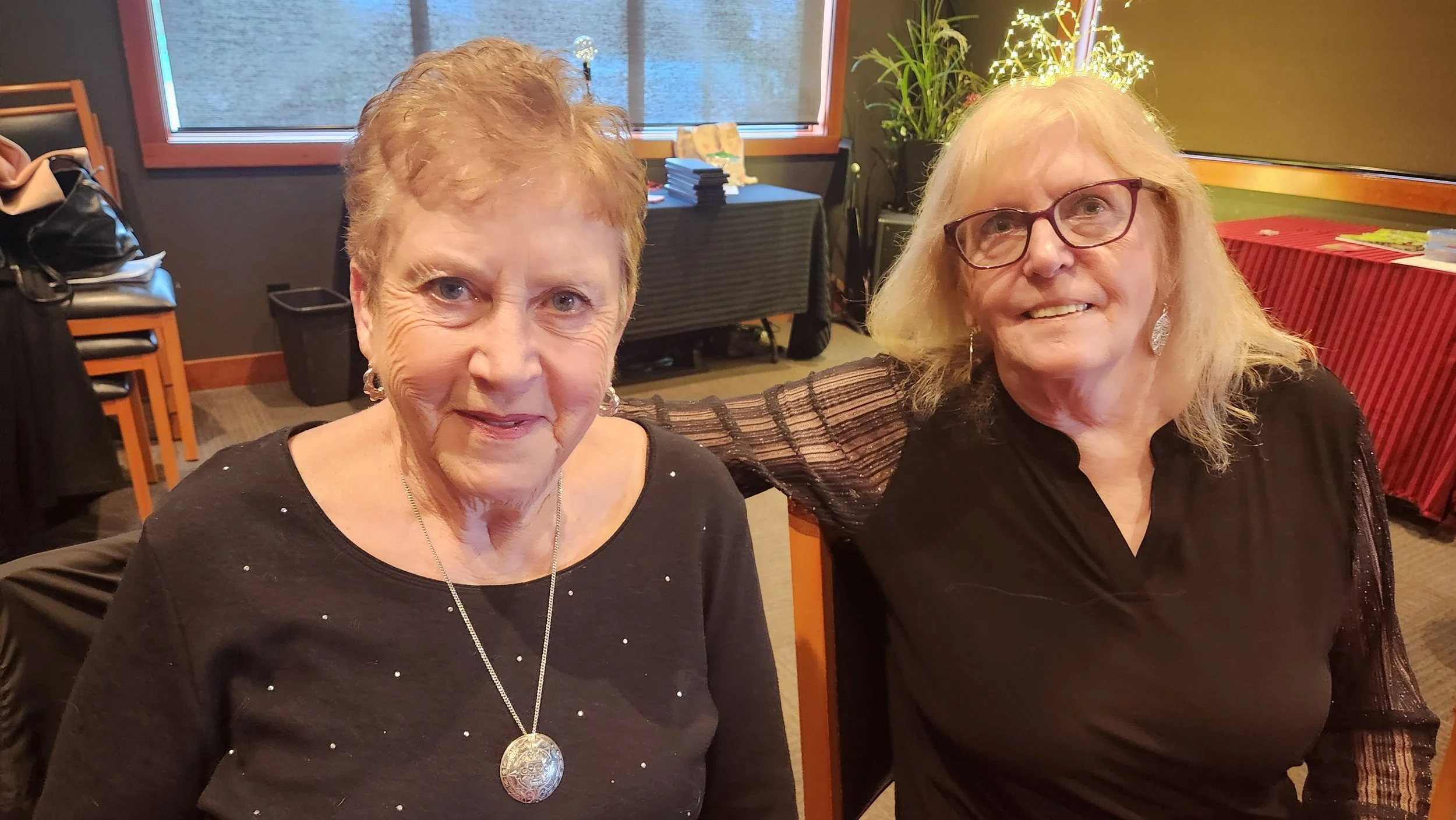 (l-r) Candis Jamieson and Bev Jarvis