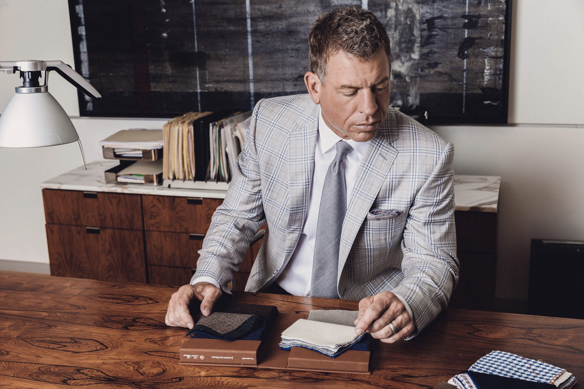 Men's groom for Troy Aikman