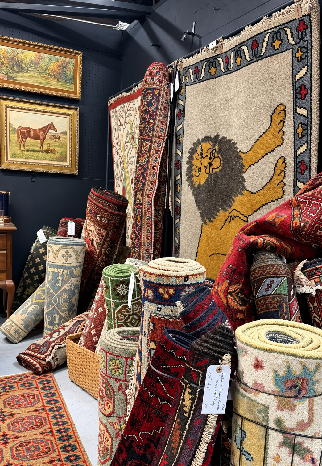 Antique Rug Shop with Lion Tapestry.png