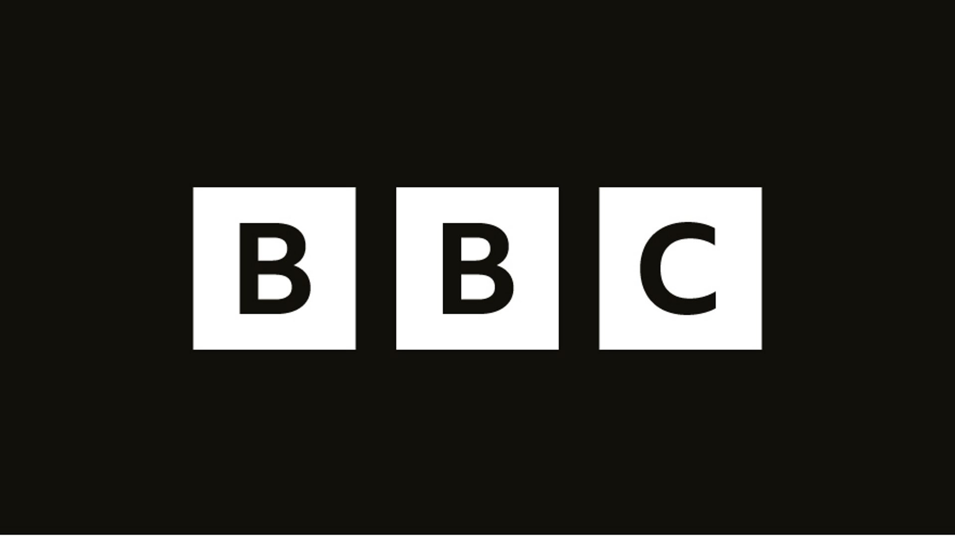 The BBC logo with three black squares containing the letters B, B, and C in white and black.