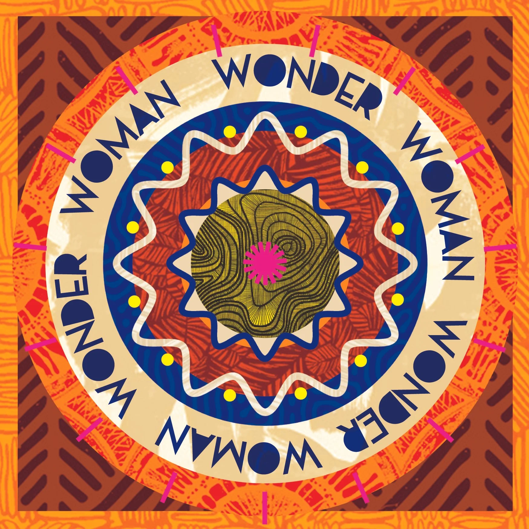 Wonder Woman  - Greeting Card