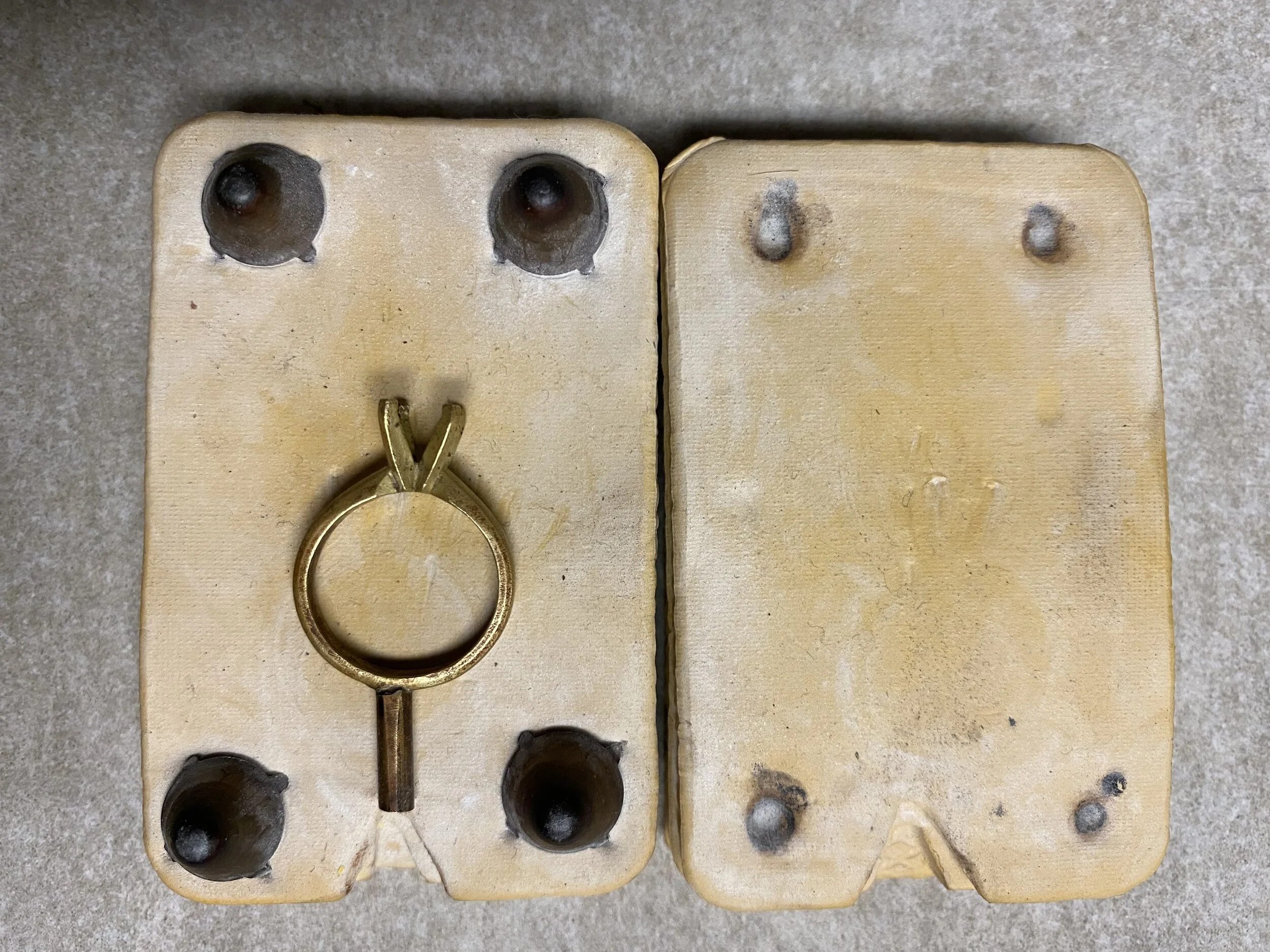 Casting: Making Molds: Beginning- Adv. with Polly O'Dette- Saturday 9AM-1, April 18, $125