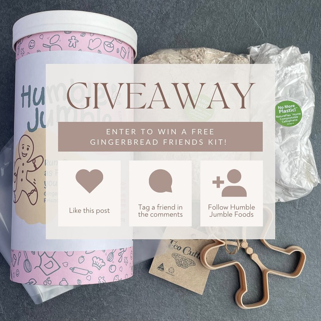 To celebrate the launch of our brand new gingerbread friends kit we are giving away a box to 5 lucky people!!

Just like this post, tag a friend and make sure you&rsquo;re following us on insta!

Each comment is 1 entry. Winners will be chosen at ran