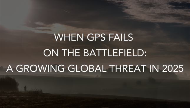 When GPS Fails on the Battlefield:                               A Growing Threat in 2025