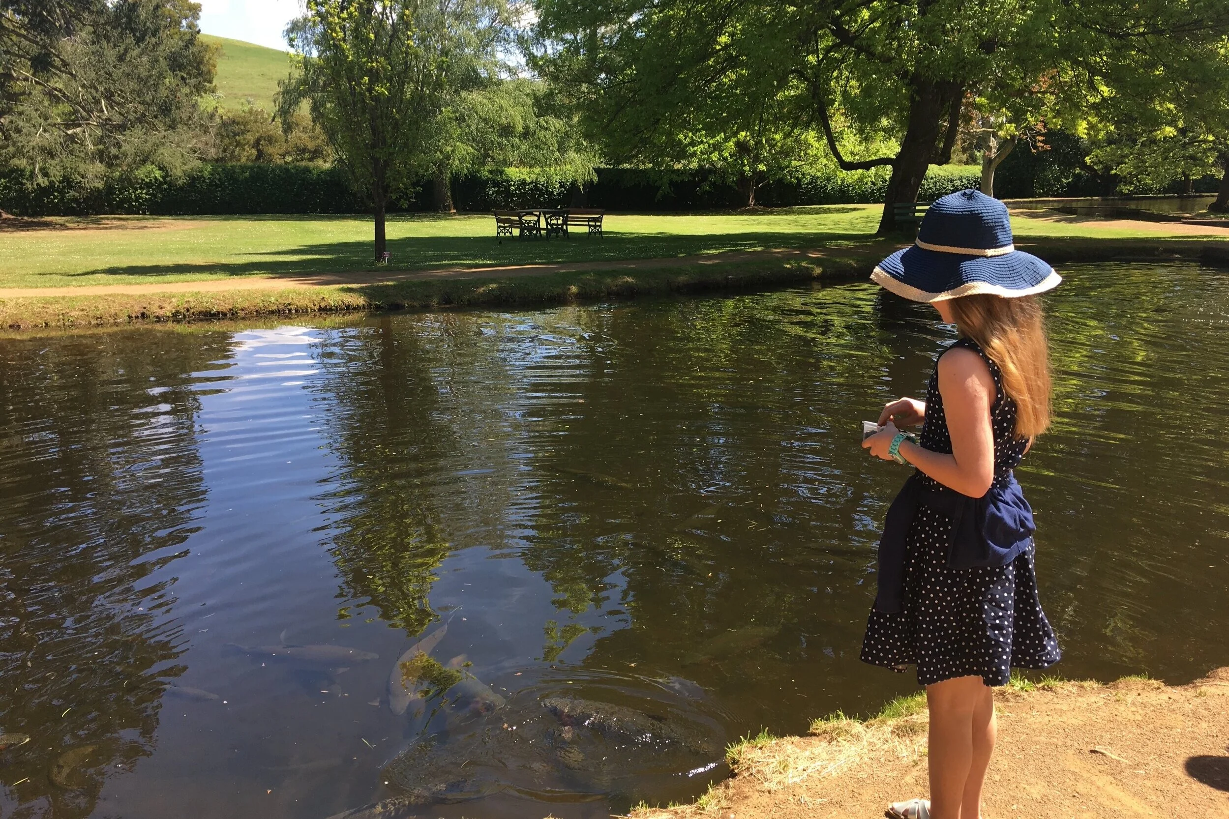Salmon Ponds with girl.JPG