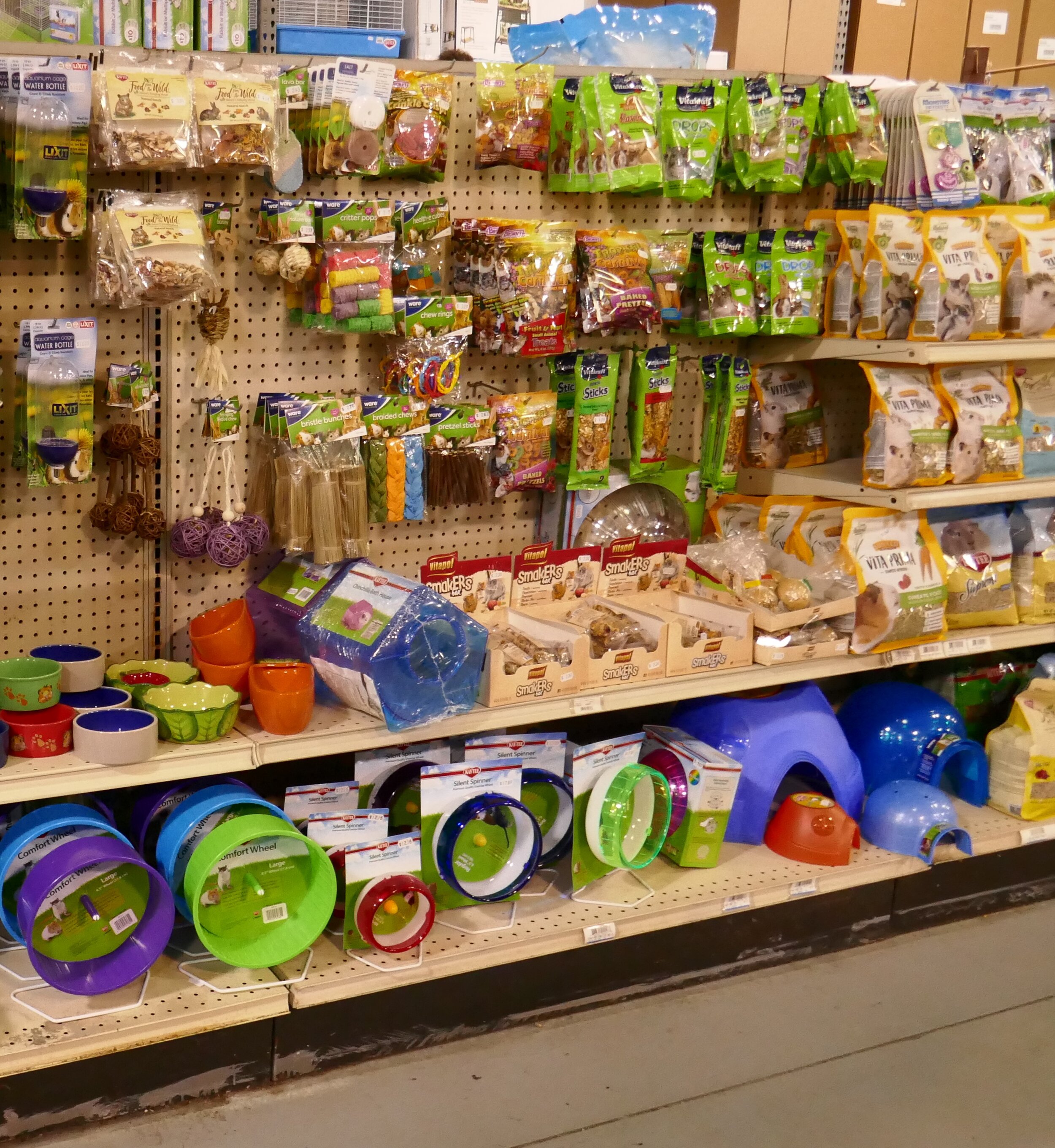 Running Wheels | Bath Houses | Wood Chews | Small Animal Treats