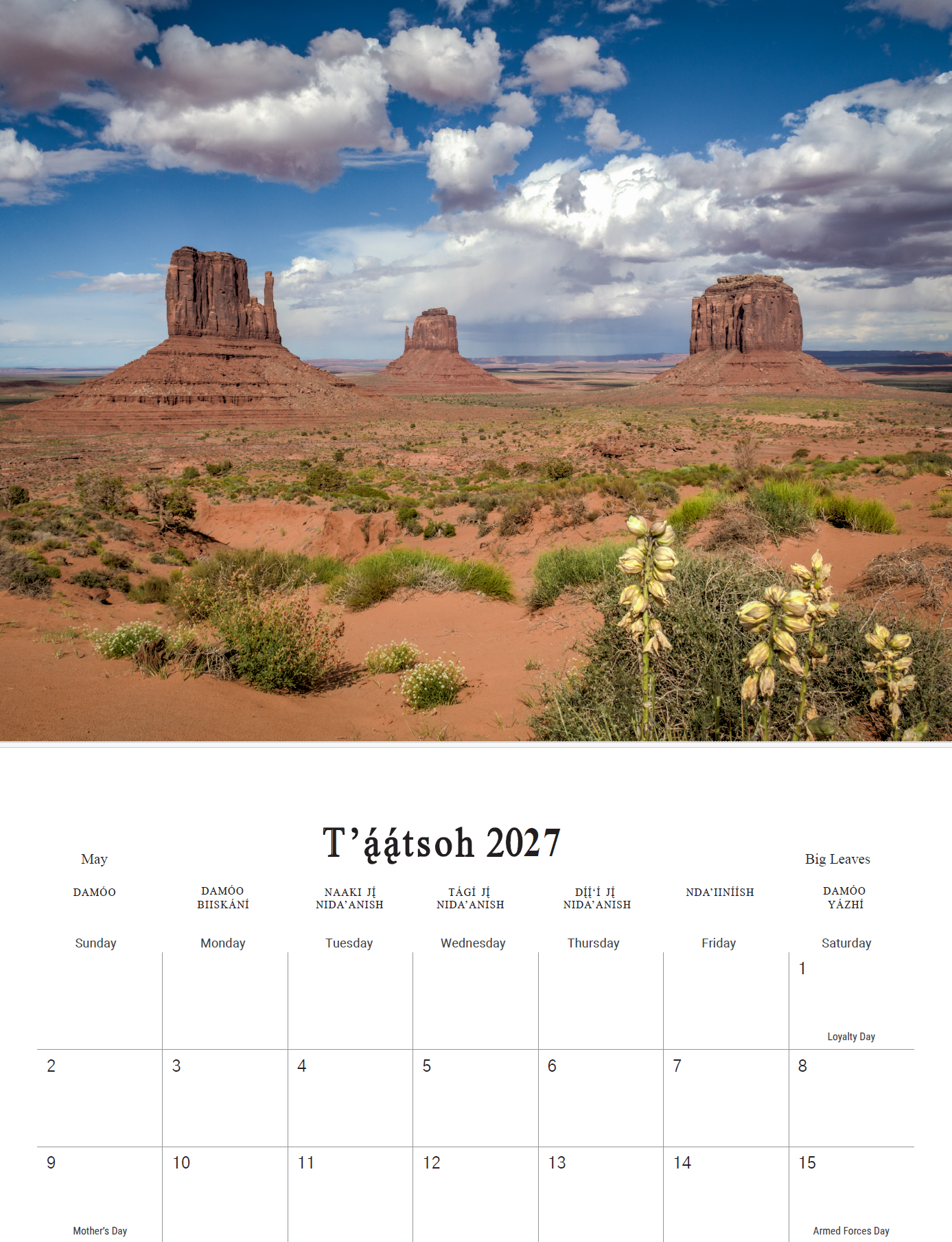 2027 Calendar