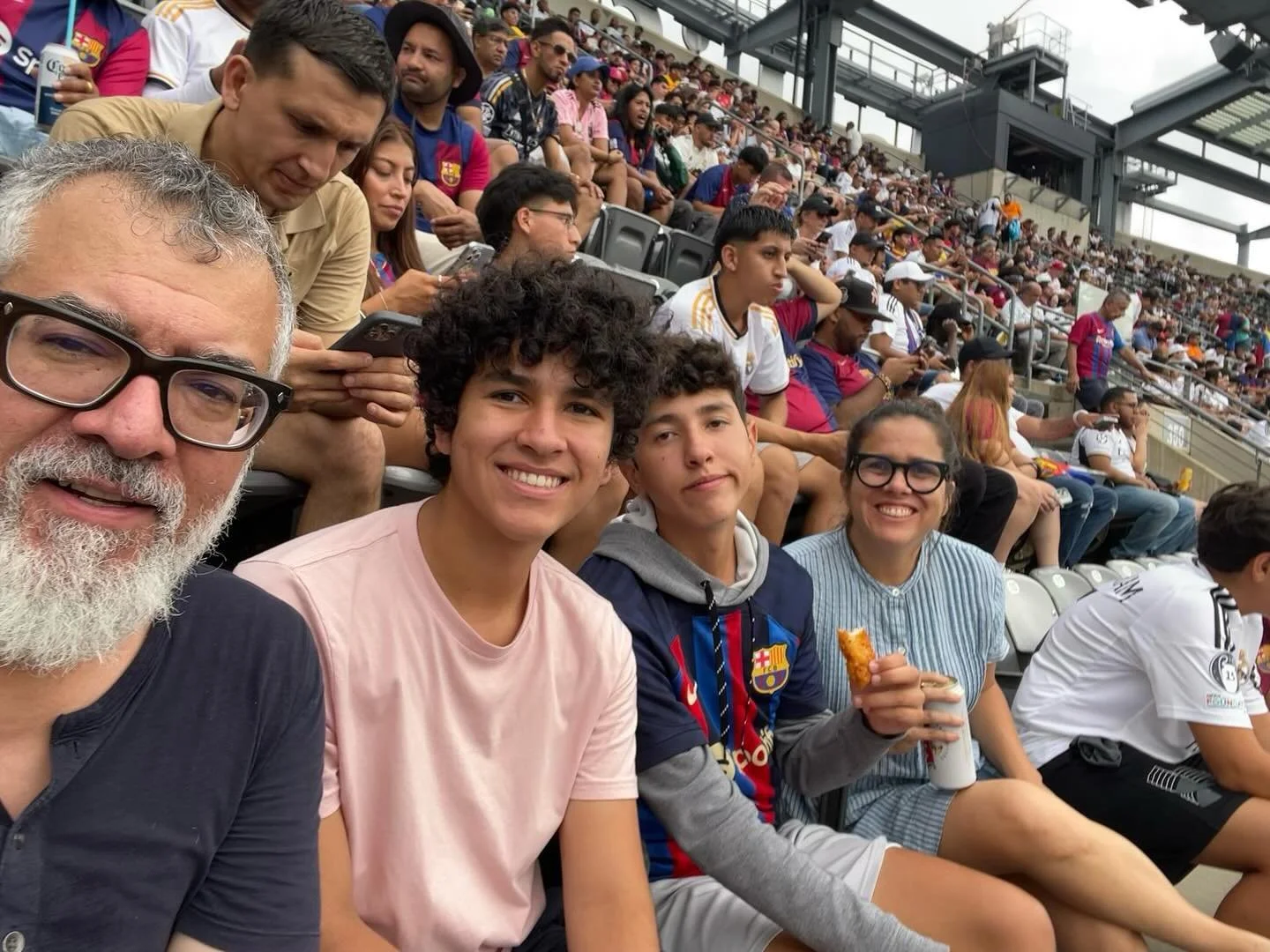 Visca Barca!  Almost game time !