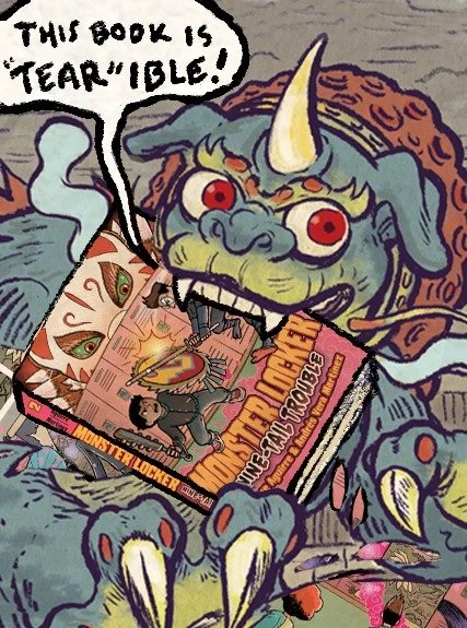 Angry Beasts hate our books! Why? &lsquo;Cause in MONSTER LOCKER, monsters get bashed! Want to make an angry beast angrier? Read Book 1: AZTEC ATTACK - Out Now! Book 2: NINE-TAIL TROUBLE - Available April 21st!