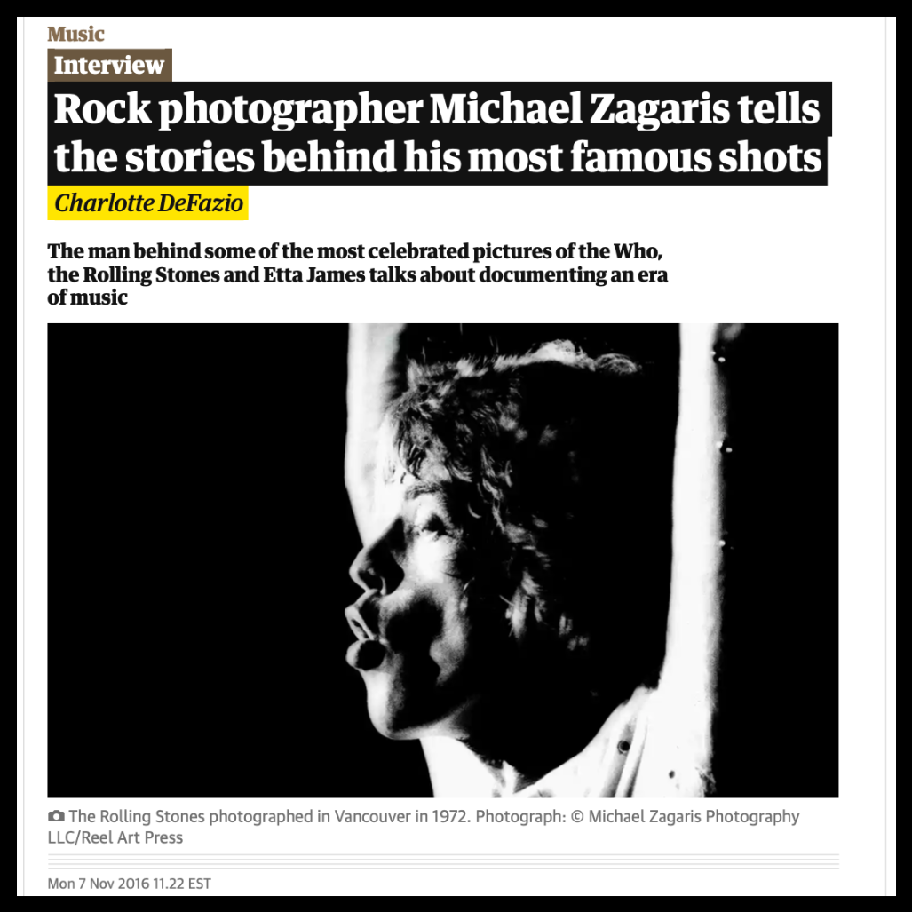The Guardian | November 2016 | Michael Zagaris
