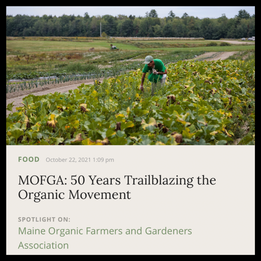Musings | October 2021 | MOFGA