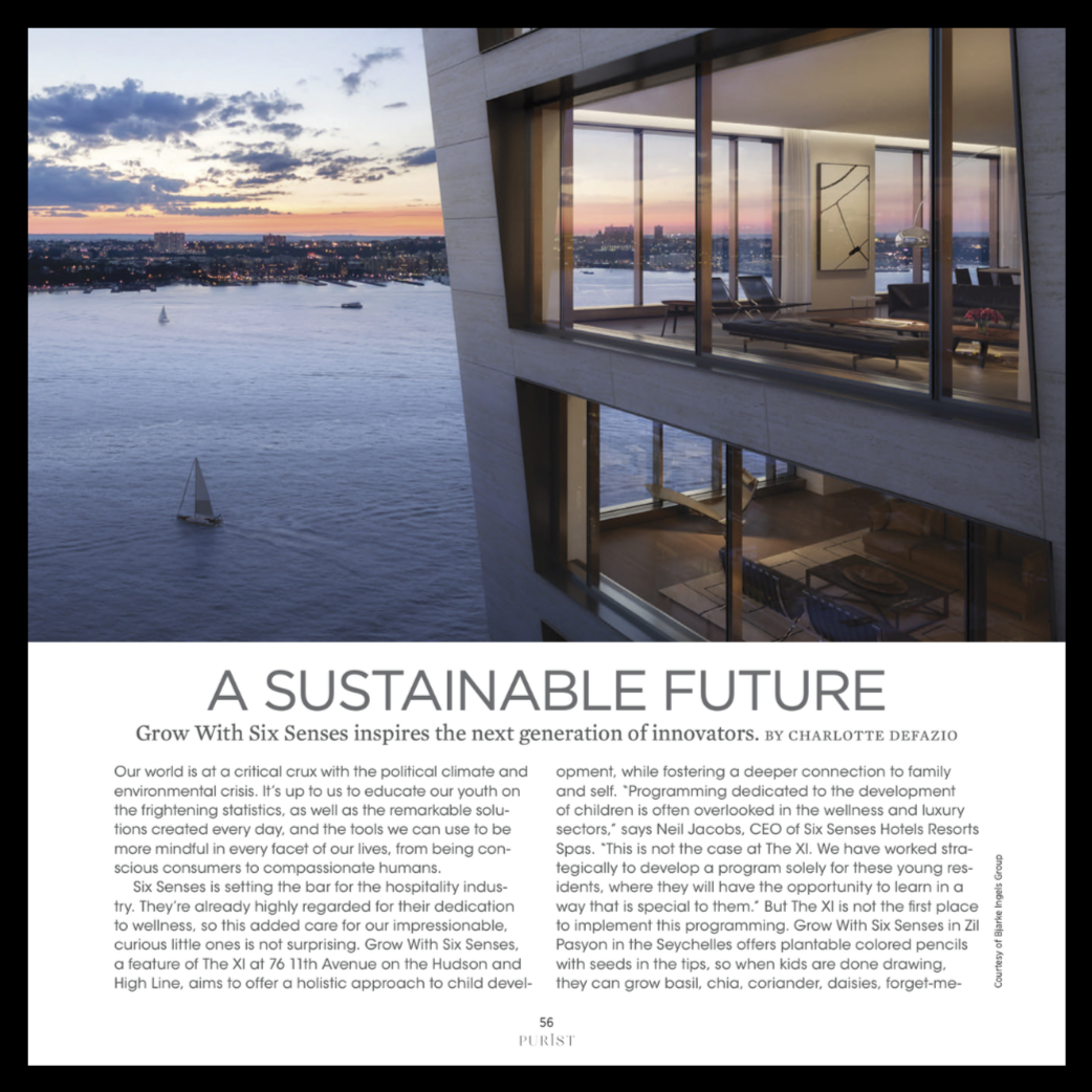 Purist | Fall 2019 | Six Senses