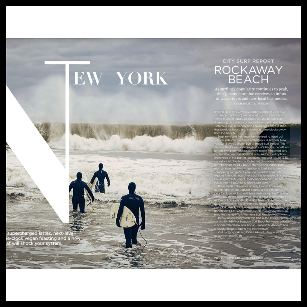 Purist | Spring 2018 | Rockaway Beach