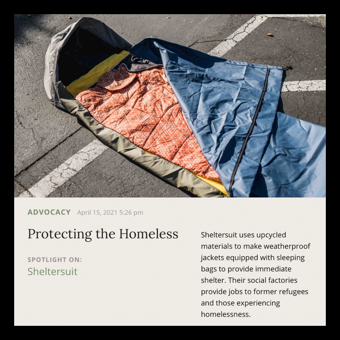 Musings | April 2021 | Sheltersuit