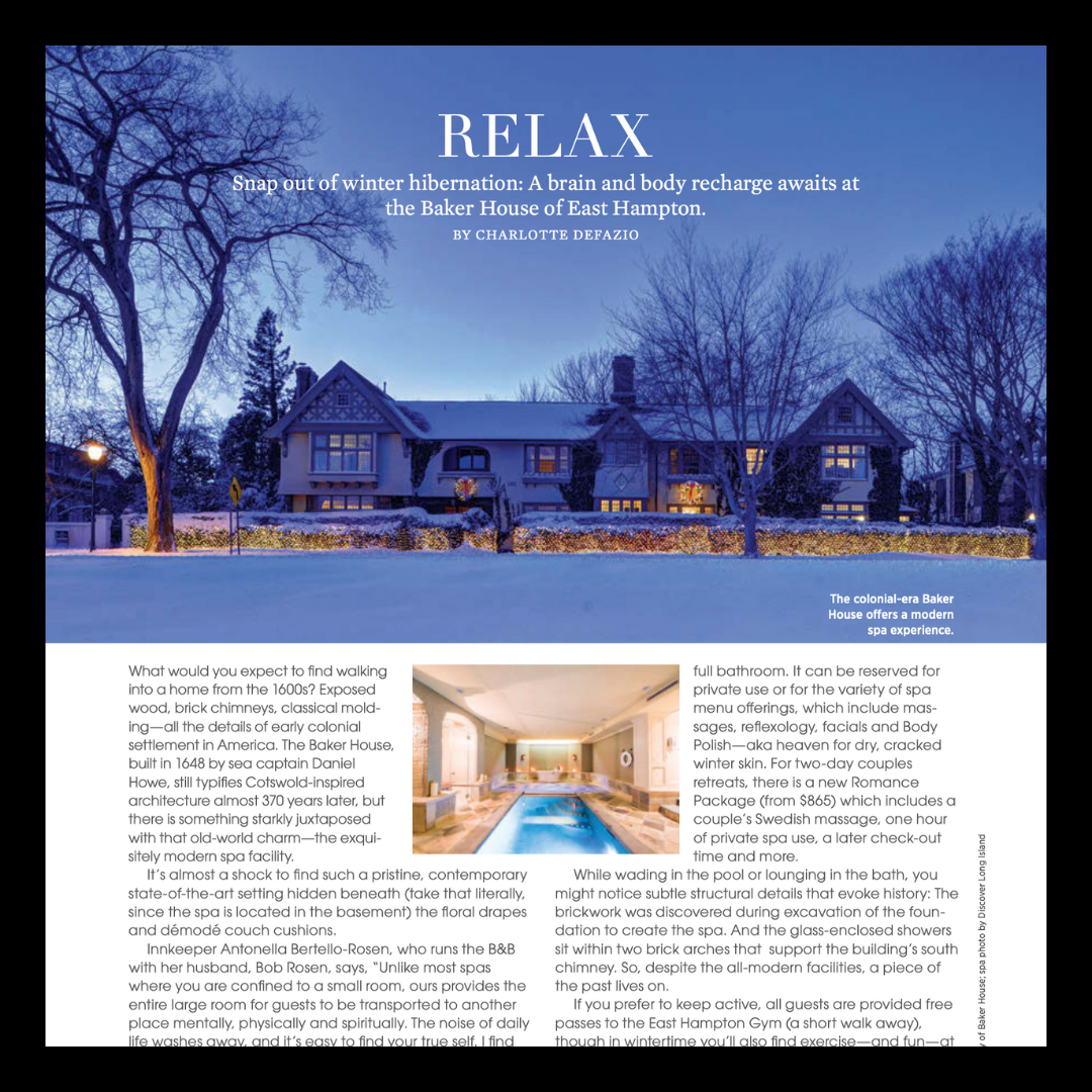 Purist | Winter 2017 | Baker House