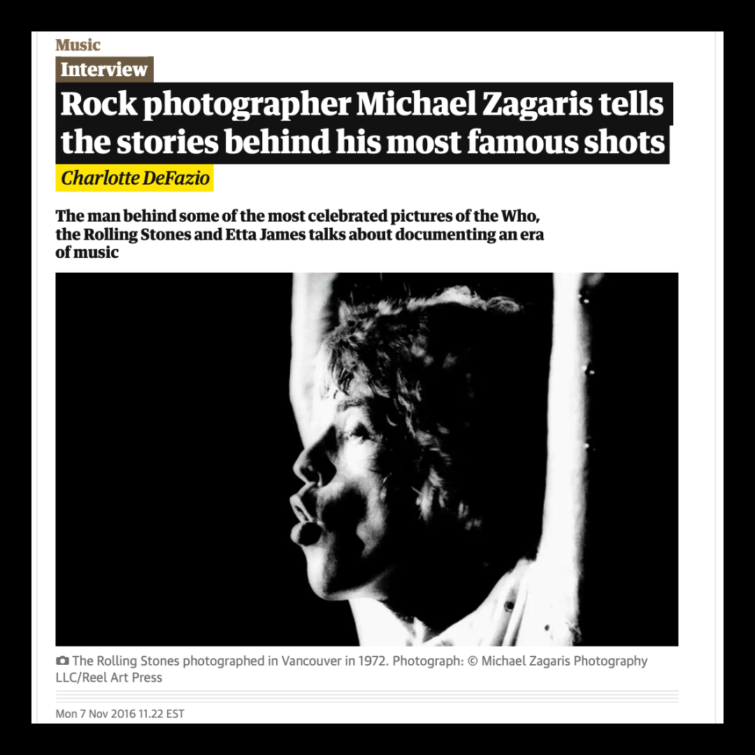 The Guardian | November 2016 | Michael Zagaris