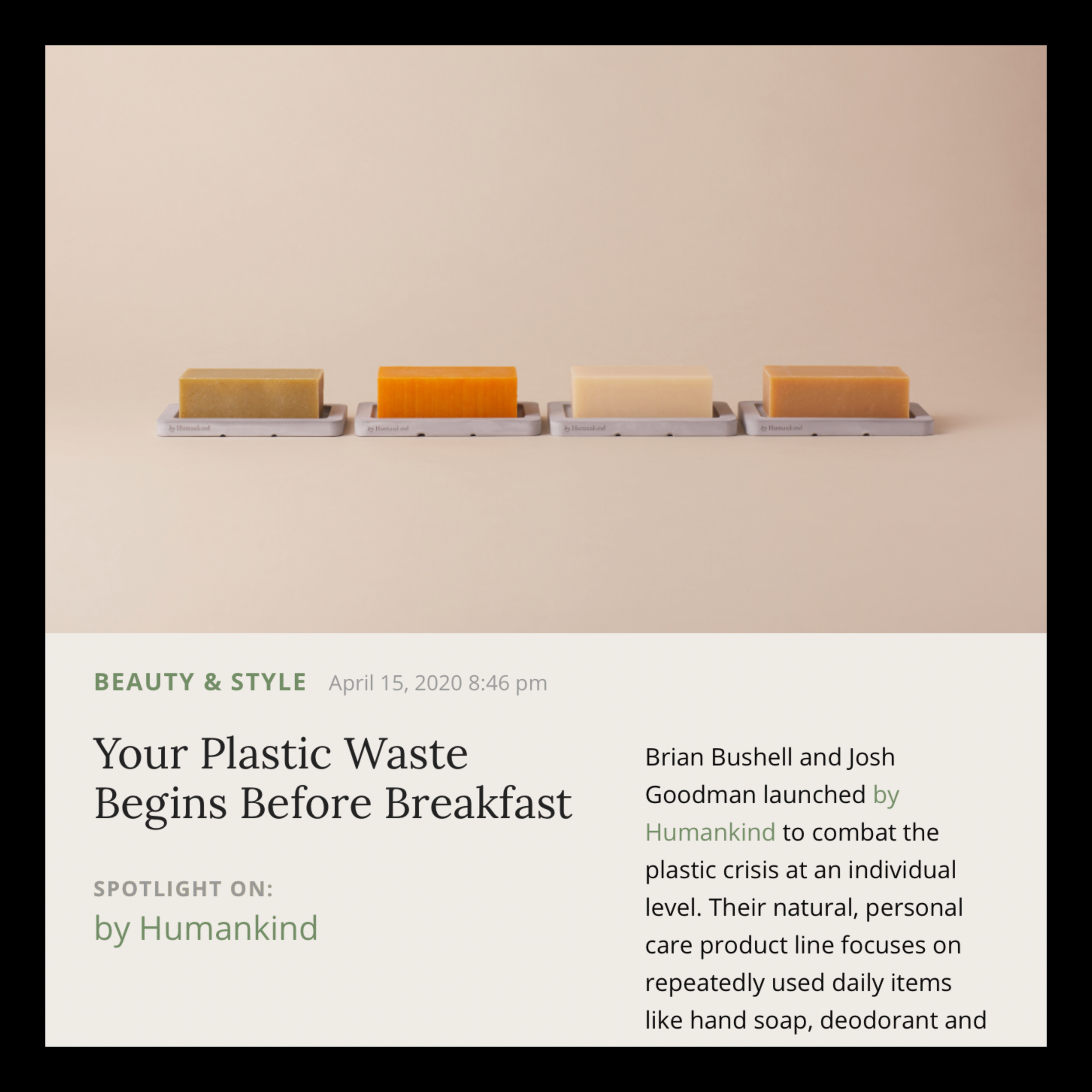 Musings | April 2020 | by Humankind