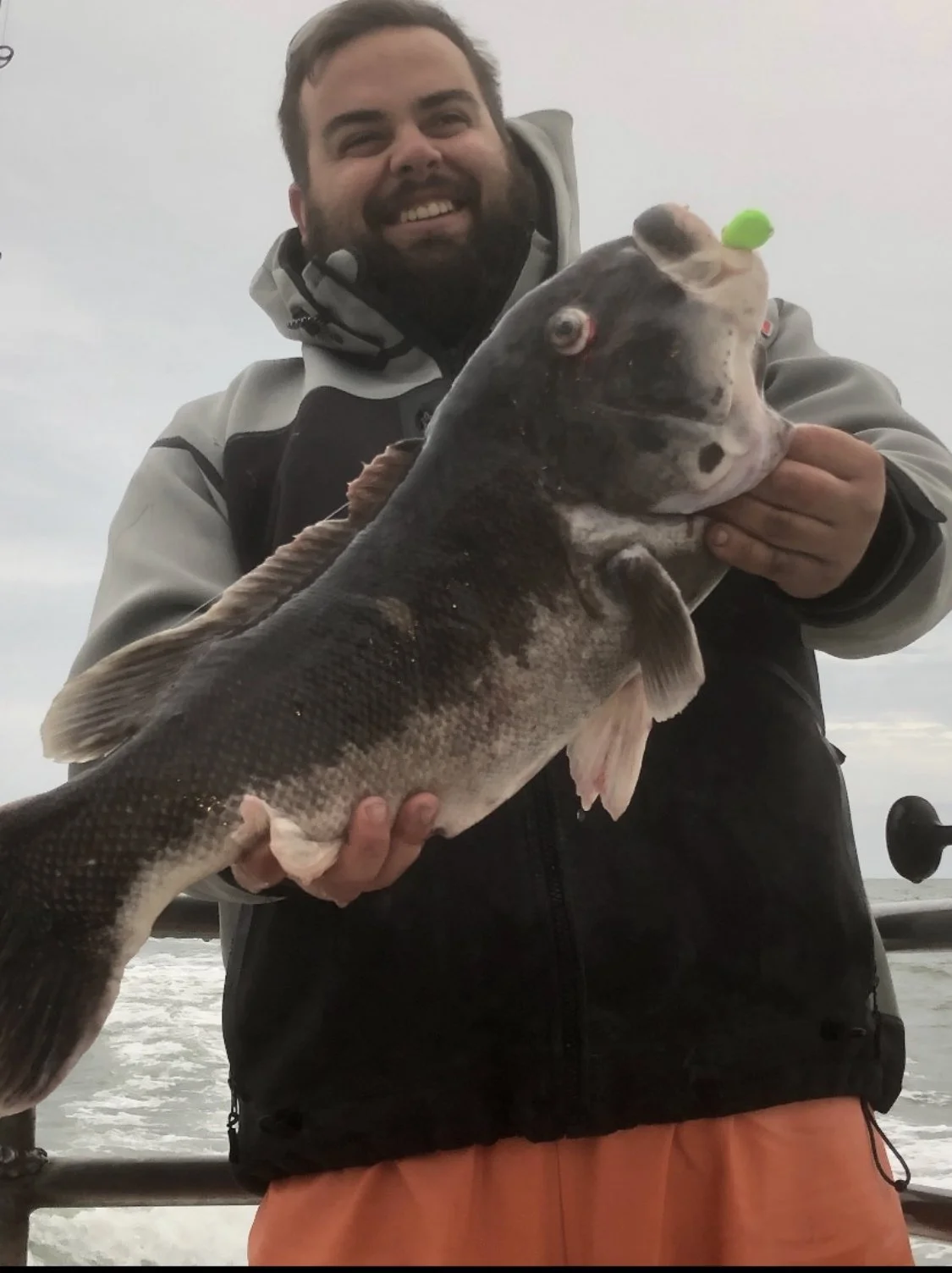 2021 - Nick Franzoso: 10lbs.  Our first official Super Pool as the newly formed  NJ Fishing Club.  The boarding is randomized and names are called at the dock in random order.  As we announced the process, Nick and his friend Walt let me know they th