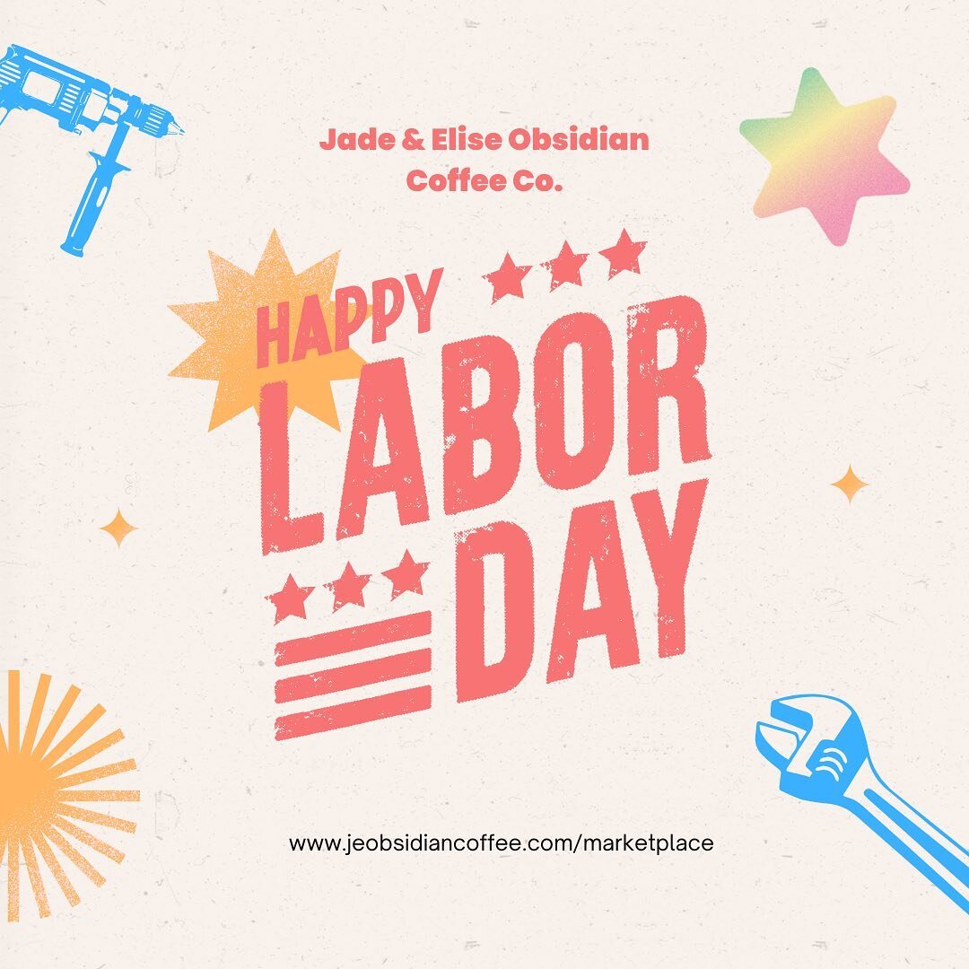 Happy Labor Day USA! 🇺🇸 

We hope you all are enjoying this day with your friends and family. 

Don&rsquo;t forget our 20% off sale is still going on until Sept 12th. Use the code LABORDAY22 at checkout on our website 
www.jeobsidiancoffee.com/mark