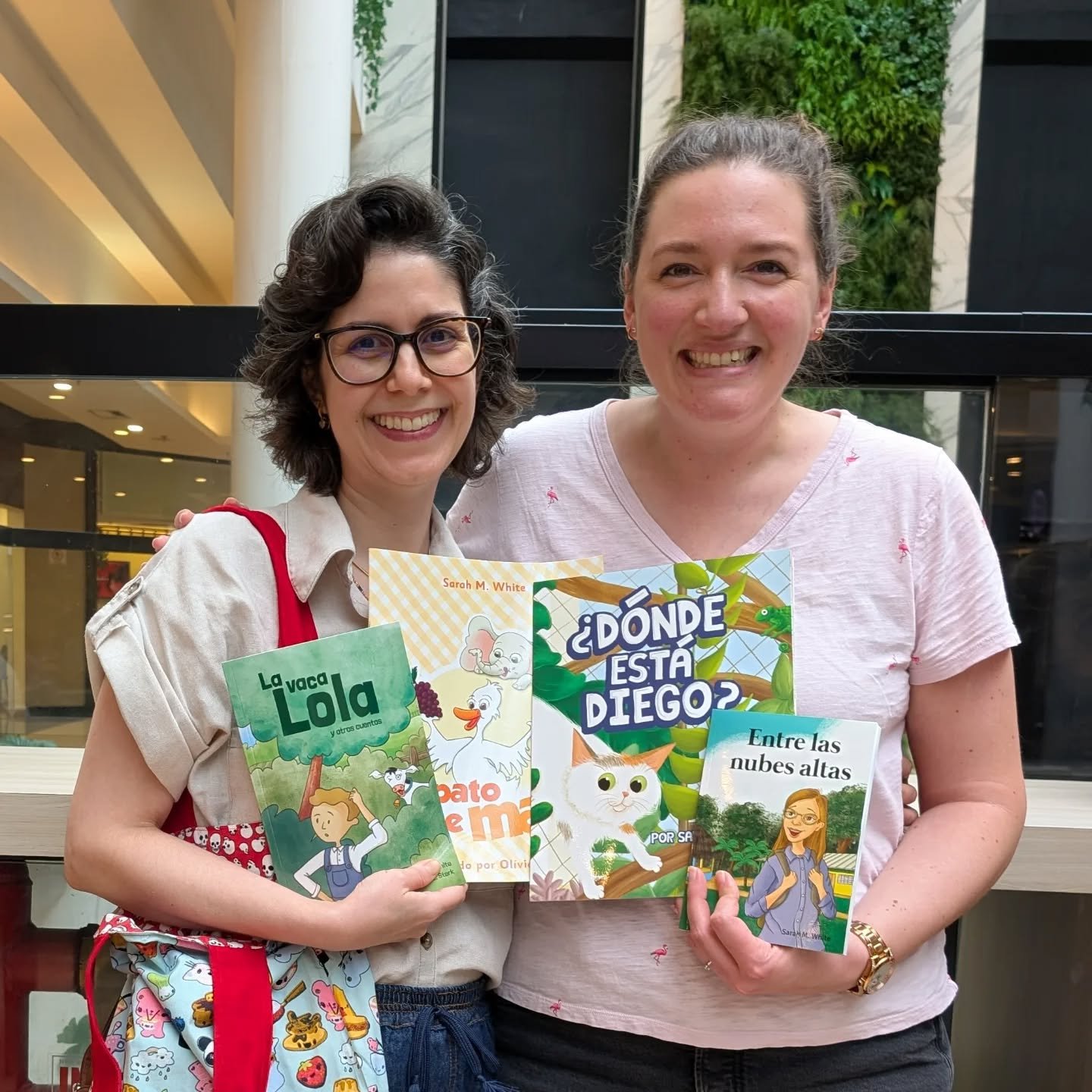 When in S&atilde;o Paulo, meet your illustrator, Ol&iacute;via.  @oliviapintoilustra. We've worked together for years and finally got to meet!