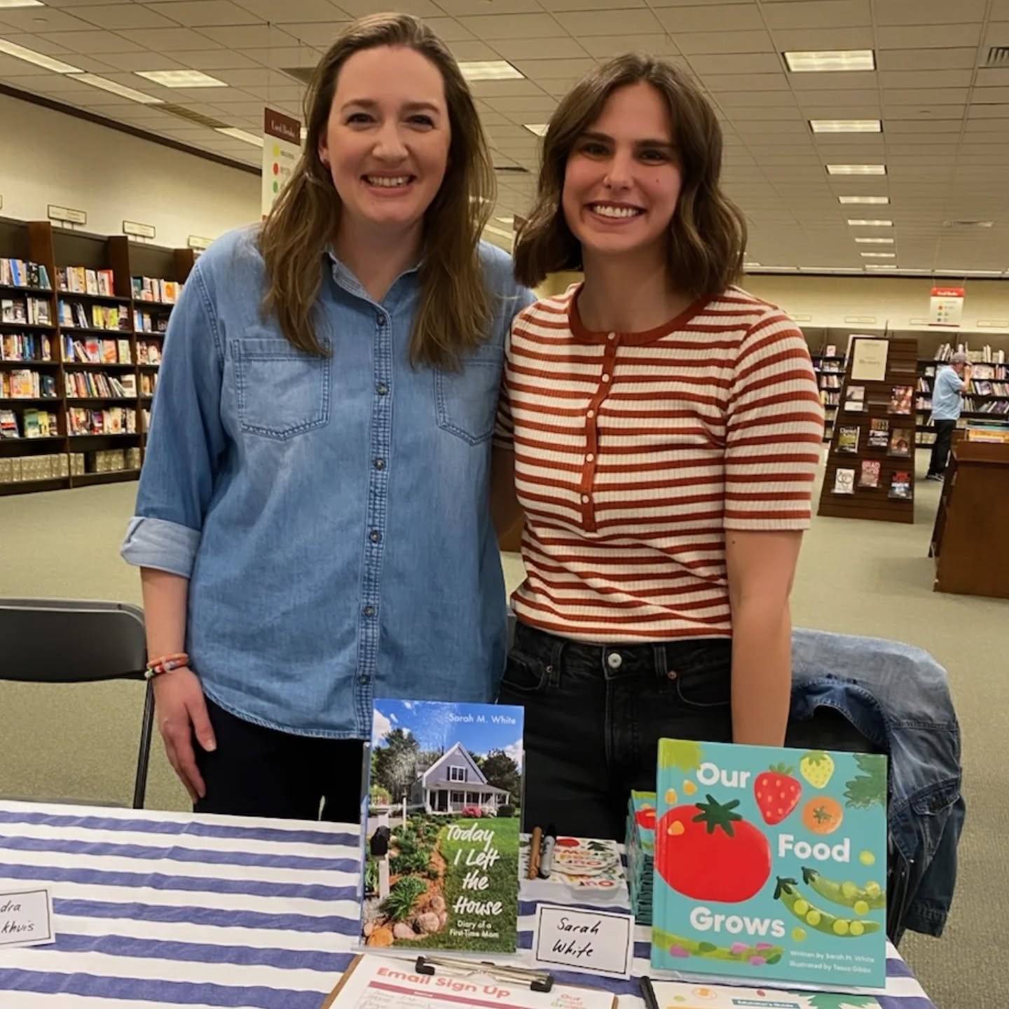 Our Food Grows was released one year ago today!! I'm incredibly grateful to @tessagibbscreative for making the book so beautiful and for tag-teaming many events with me. 

Thanks to everyone who has supported us this year--our families, friends, and 