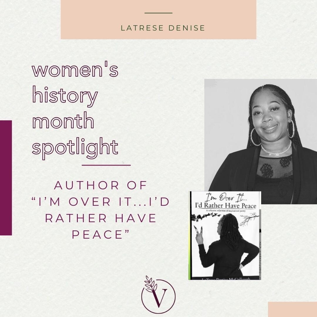 Celebrate Women's History Month with two incredible authors! 📚 Dive into Latrese Denise's influential book &quot;I'm Over It...I'd Rather Have Peace&quot; for a soulful journey, and explore Deborah Acio's delightful tale &quot;Benji's Berry Berry Pi