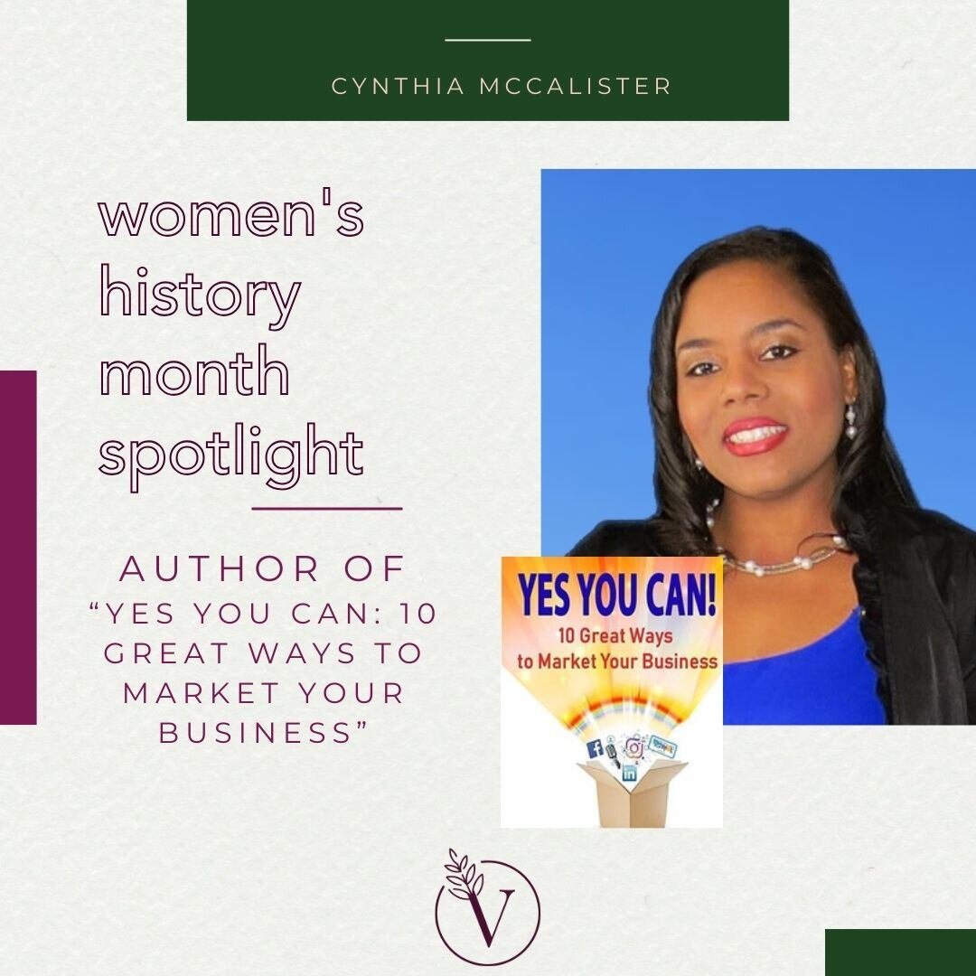 We're still celebrating Women's History Month with these empowering reads 📚 Dive into Cynthia McCalister's &quot;Yes You Can&quot; for killer marketing tips, Alysha Harvey's &quot;Risk it All&quot; for stories of resilience, and Dr. Madeline Sutton'