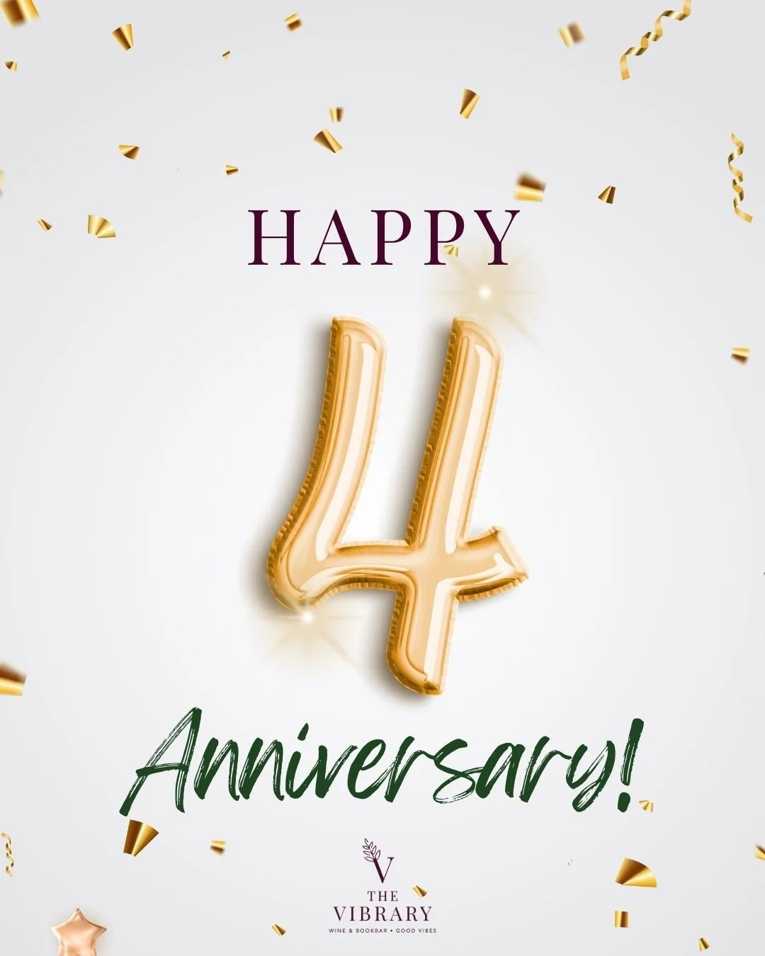 It's our 4th Anniversary!