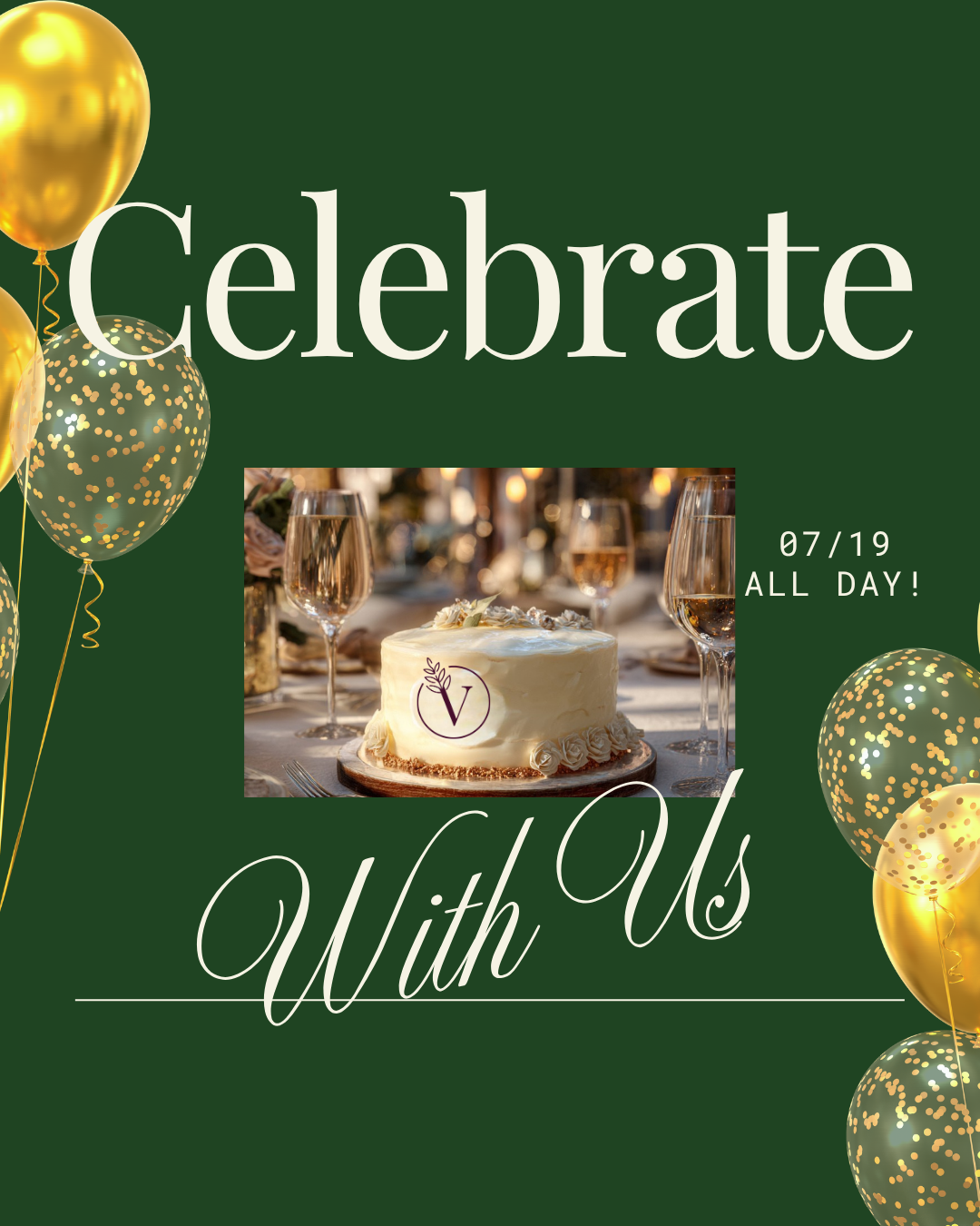 Celebrate with us!