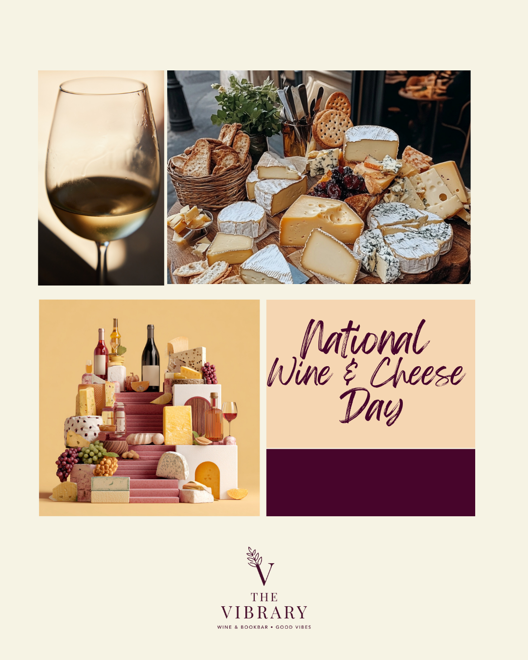National Wine & Cheese Day!