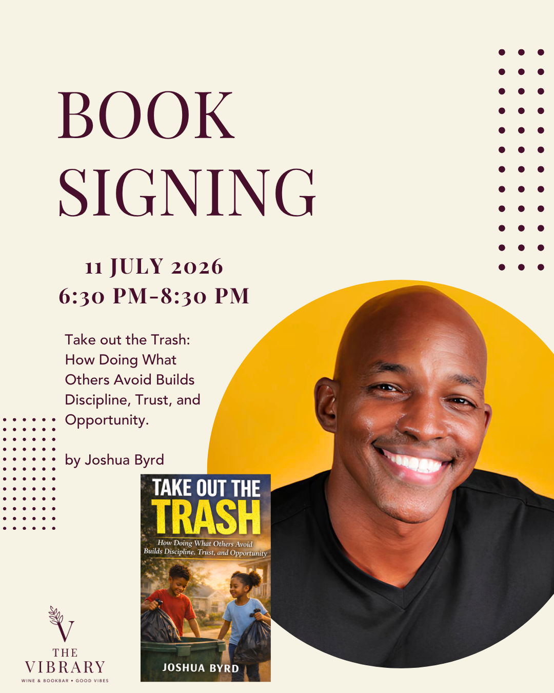 Book Signing w/Author Joshua Byrd
