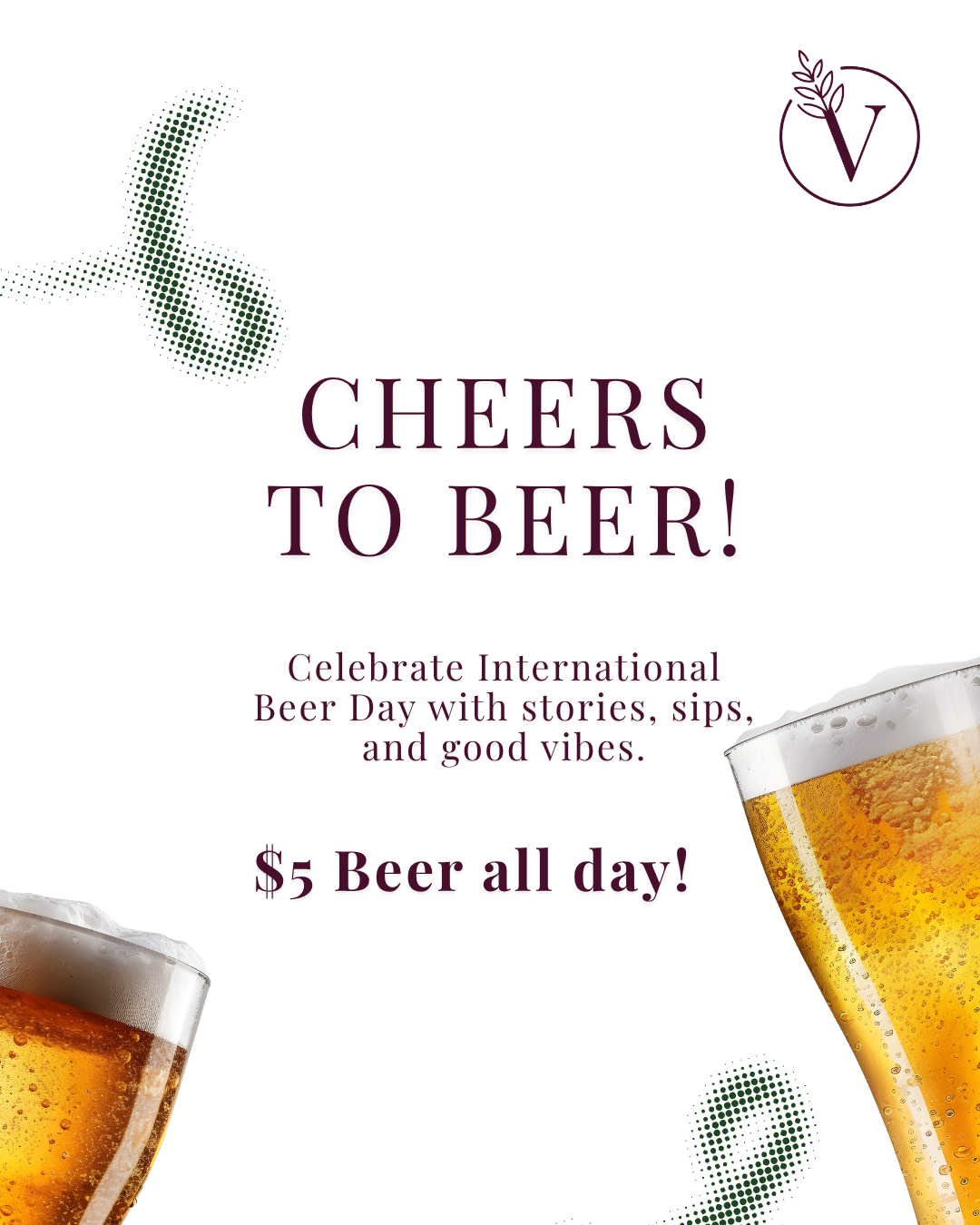 International Beer Day-$5 Beer